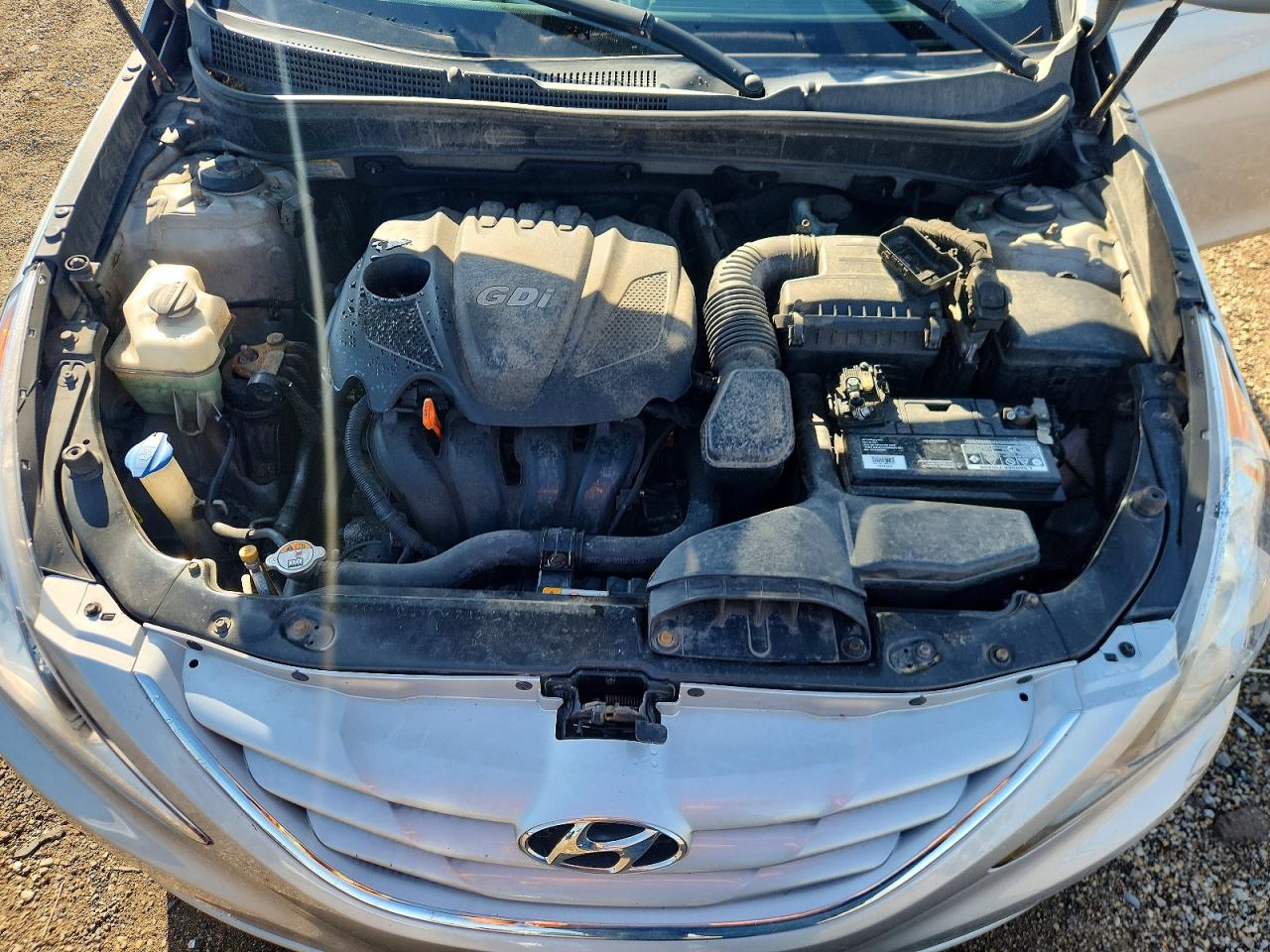 2013 Hyundai Sonata Gls Silver vin: 5NPEB4AC5DH792591