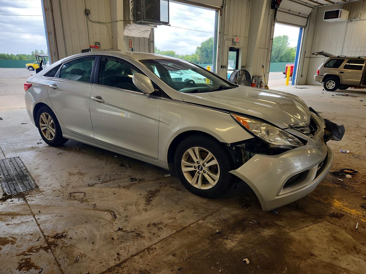 2013 Hyundai Sonata Gls Gray vin: 5NPEB4AC5DH794762