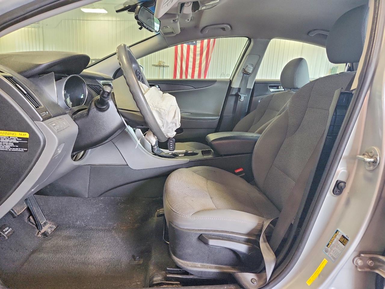 2013 Hyundai Sonata Gls Gray vin: 5NPEB4AC5DH794762