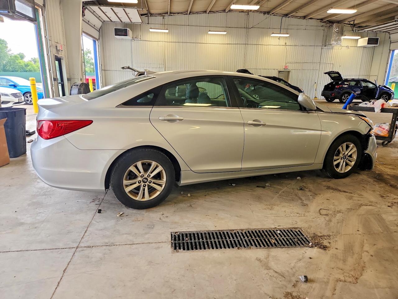 2013 Hyundai Sonata Gls Gray vin: 5NPEB4AC5DH794762