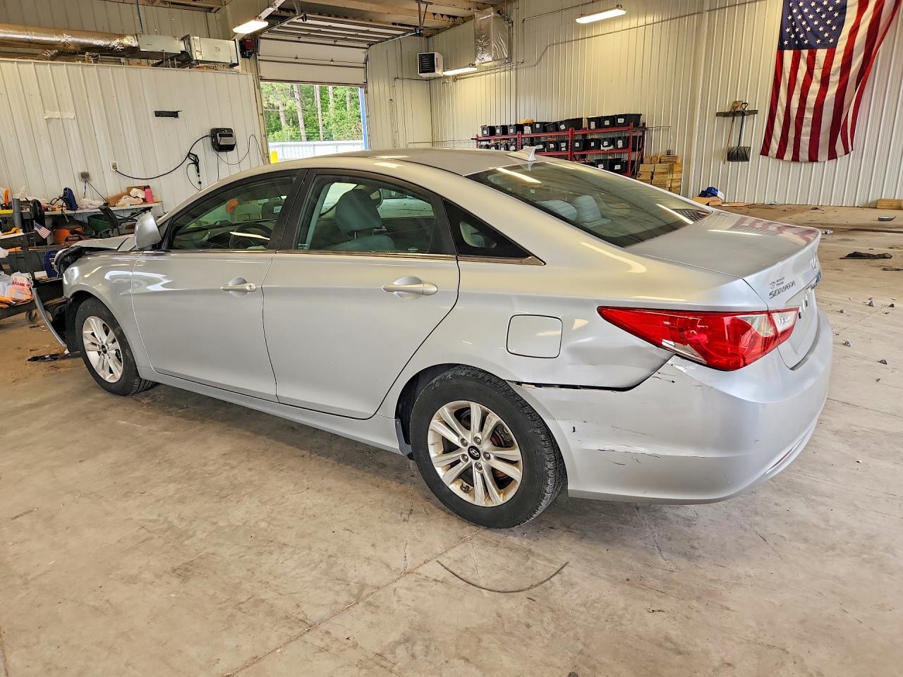 2013 Hyundai Sonata Gls Gray vin: 5NPEB4AC5DH794762