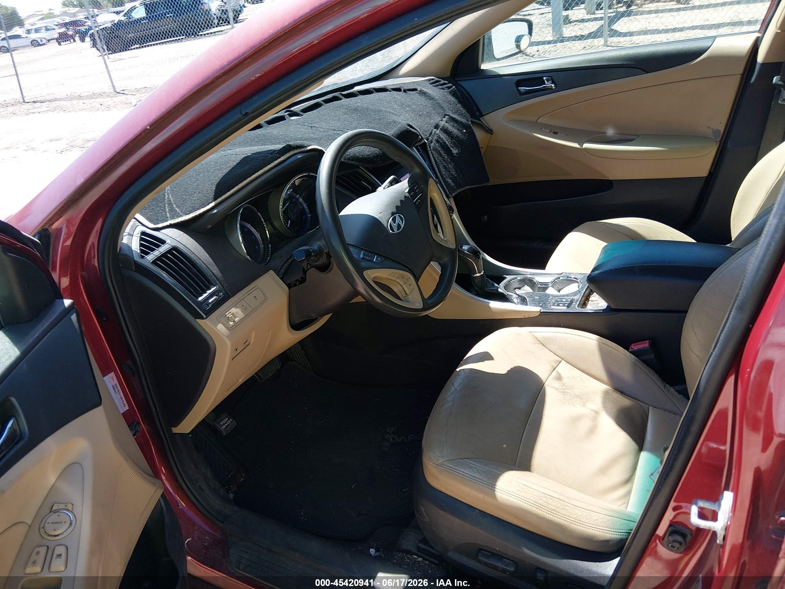 2013 Hyundai Sonata Gls Red vin: 5NPEB4AC5DH795765