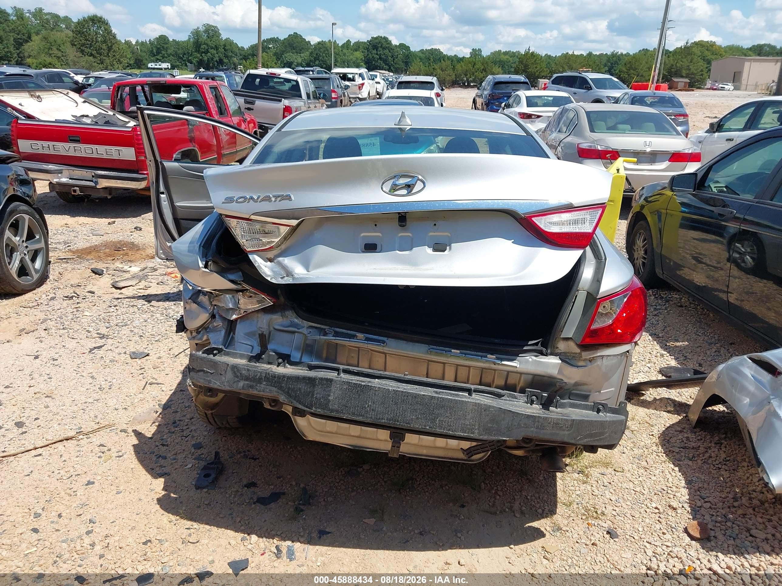 2013 Hyundai Sonata Gls Серебряный vin: 5NPEB4AC5DH804142