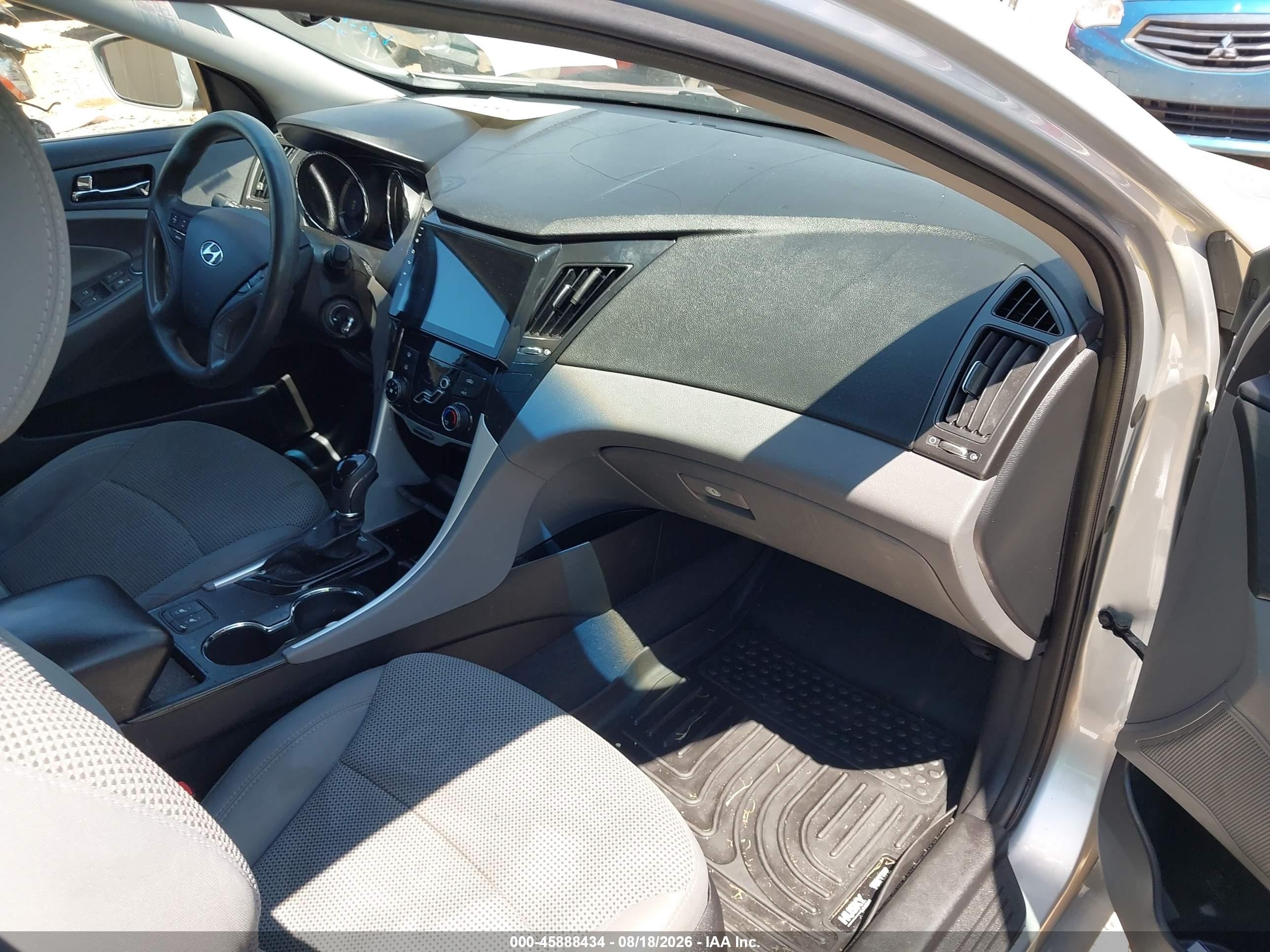 2013 Hyundai Sonata Gls Серебряный vin: 5NPEB4AC5DH804142