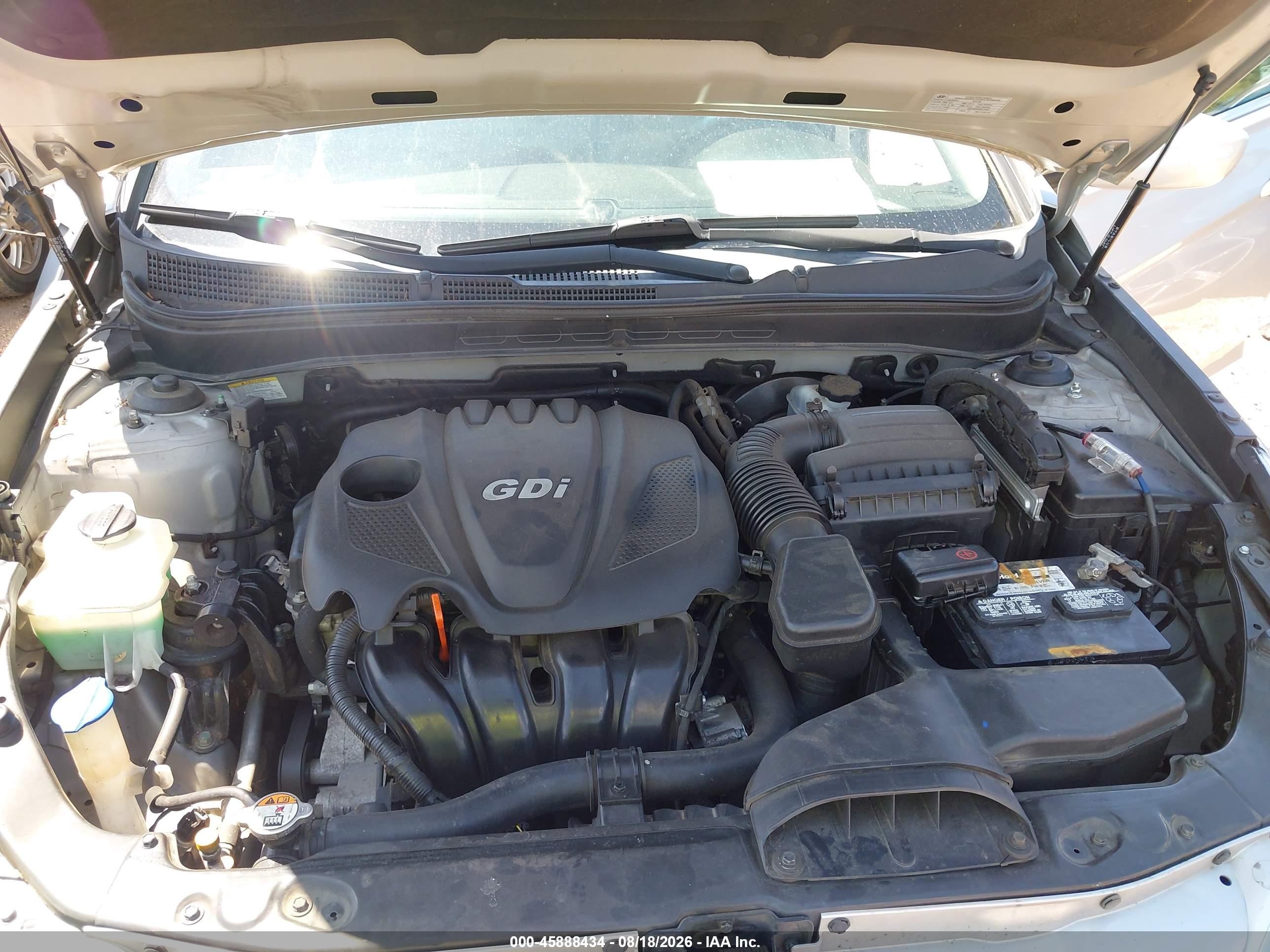 2013 Hyundai Sonata Gls Серебряный vin: 5NPEB4AC5DH804142