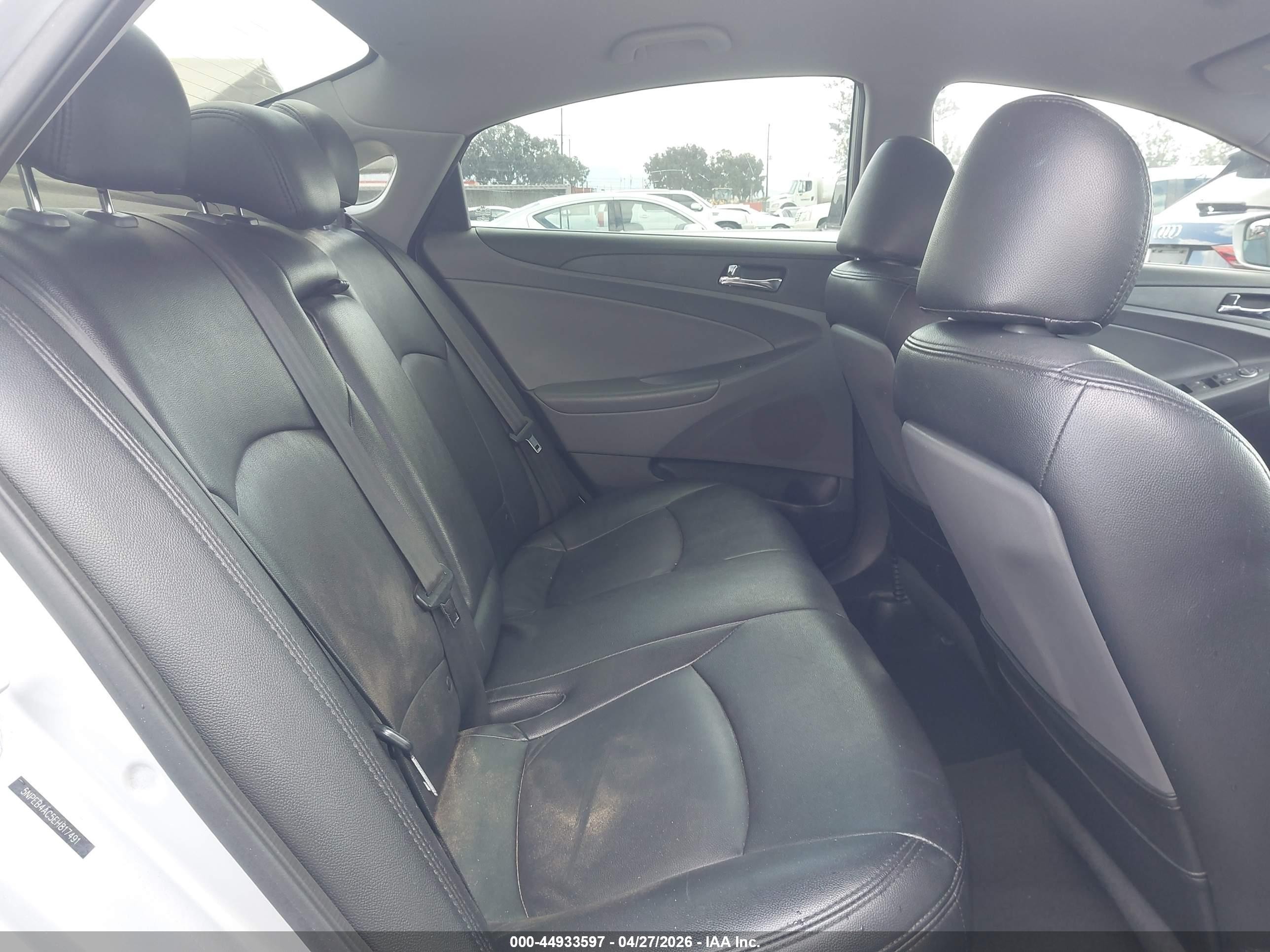 2014 Hyundai Sonata Gls Silver vin: 5NPEB4AC5EH817491