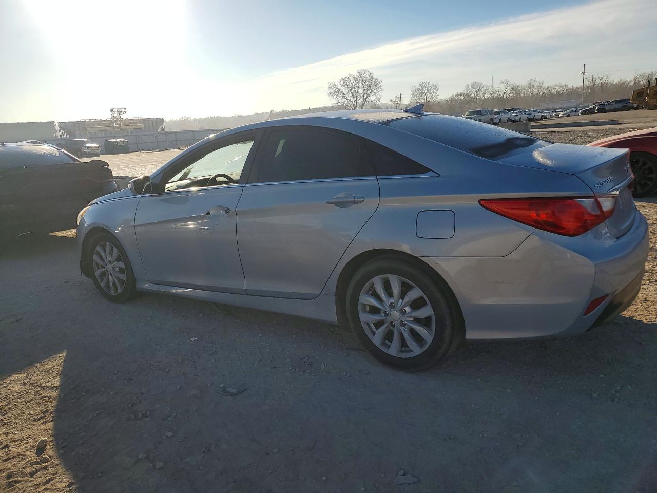 2014 Hyundai Sonata Gls Silver vin: 5NPEB4AC5EH818690