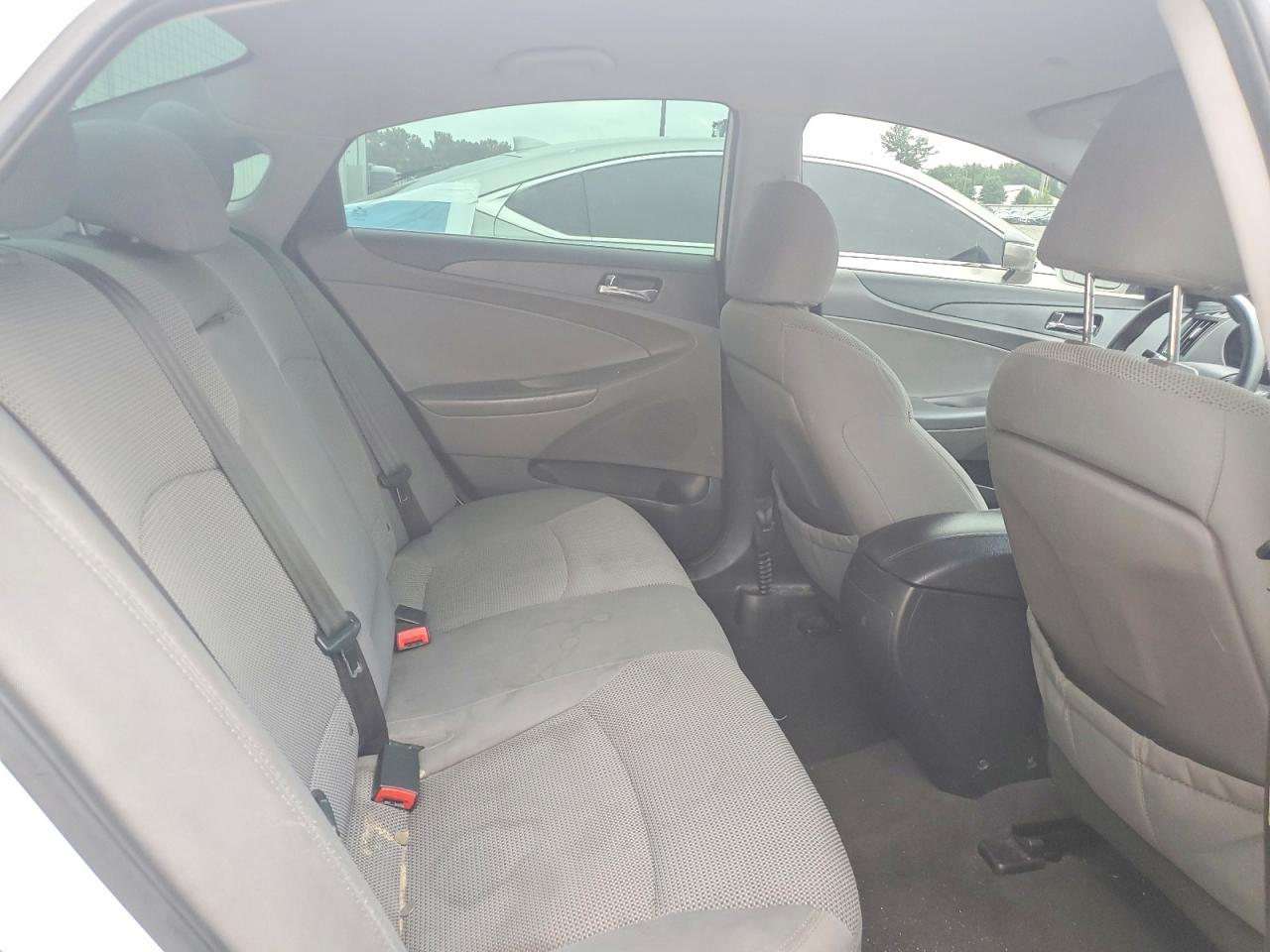 2014 Hyundai Sonata Gls White vin: 5NPEB4AC5EH837711