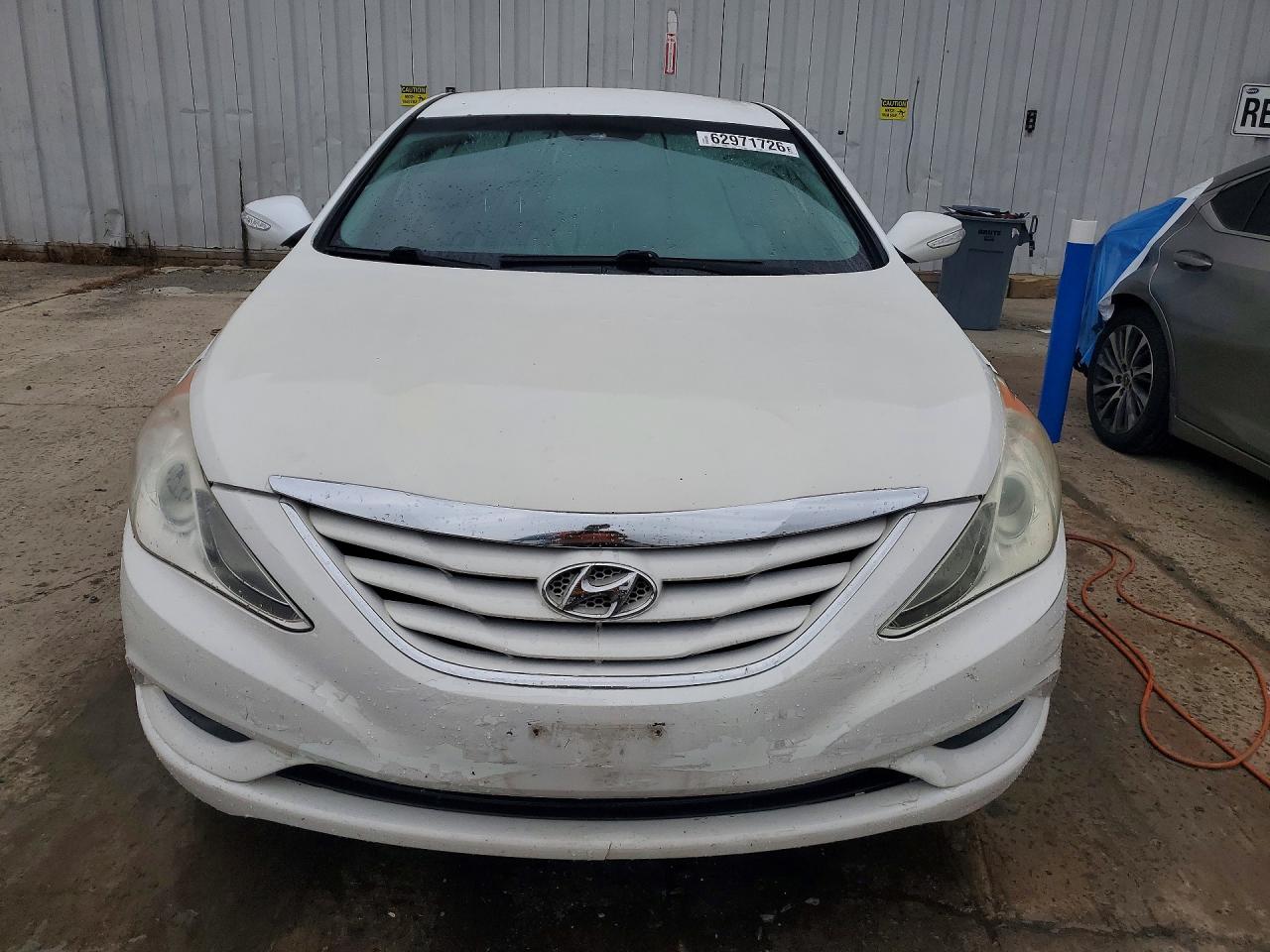 2014 Hyundai Sonata Gls White vin: 5NPEB4AC5EH837711
