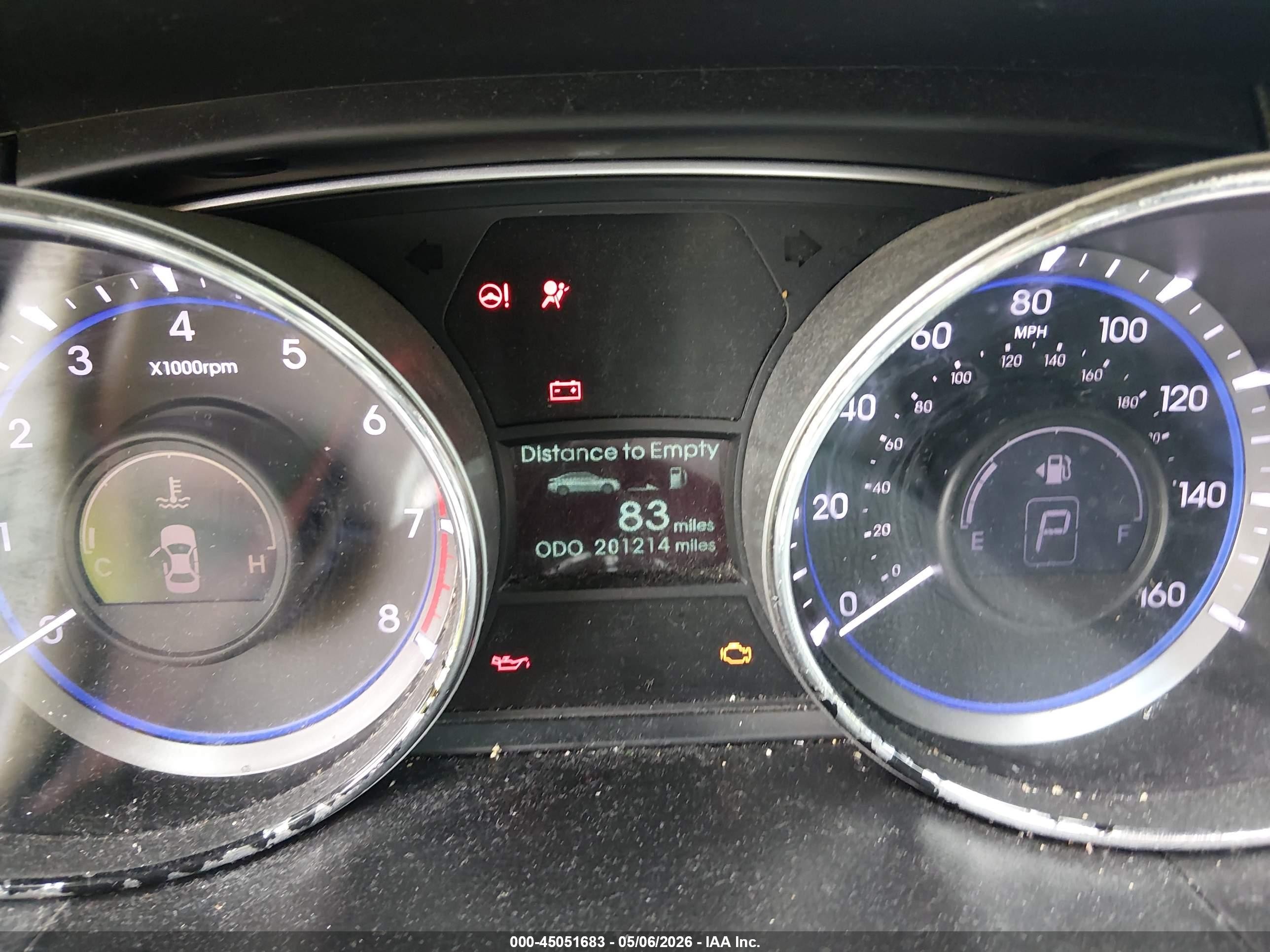 2014 Hyundai Sonata Gls Blue vin: 5NPEB4AC5EH853083
