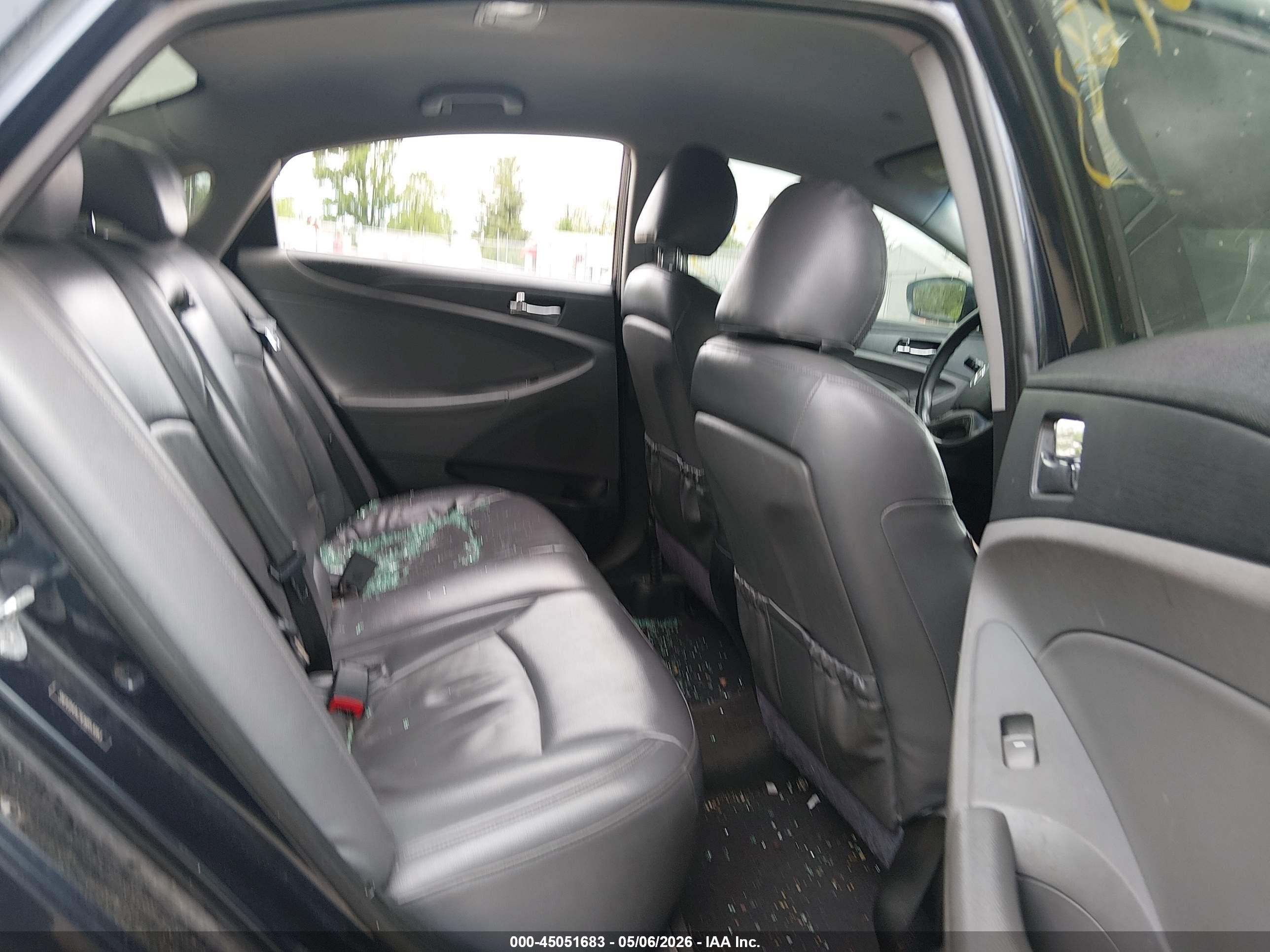 2014 Hyundai Sonata Gls Blue vin: 5NPEB4AC5EH853083