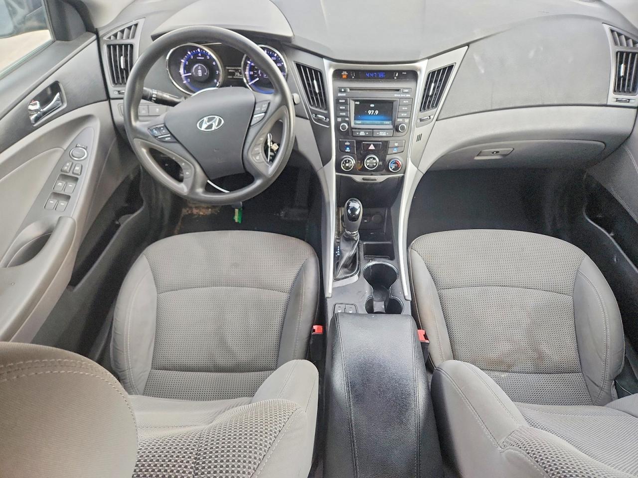 2014 Hyundai Sonata Gls Синий vin: 5NPEB4AC5EH866674