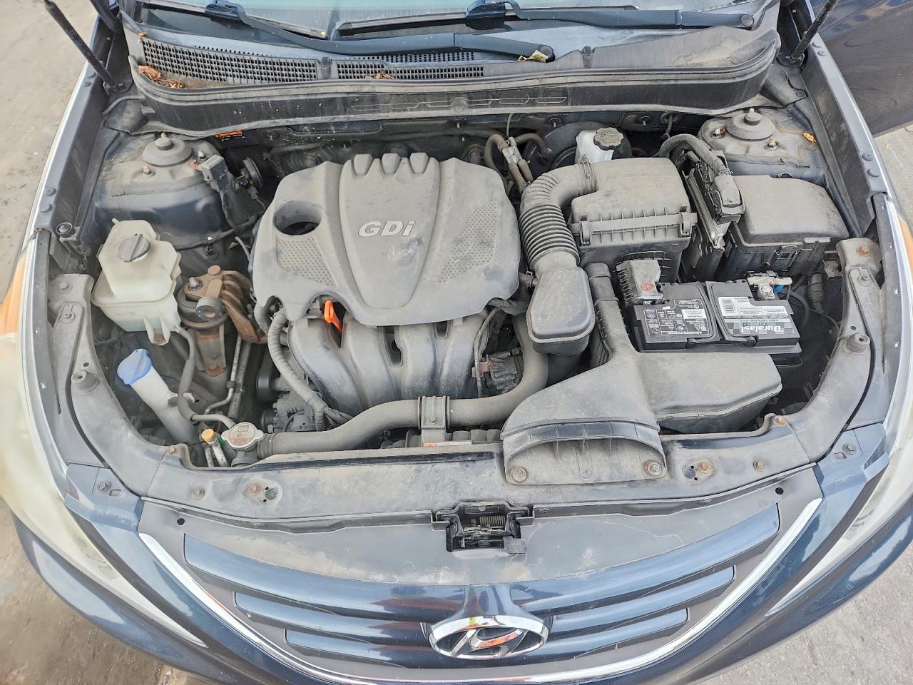 2014 Hyundai Sonata Gls Синий vin: 5NPEB4AC5EH866674