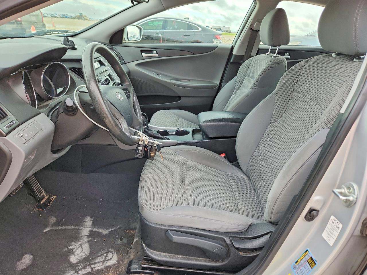 2014 Hyundai Sonata Gls Silver vin: 5NPEB4AC5EH866707