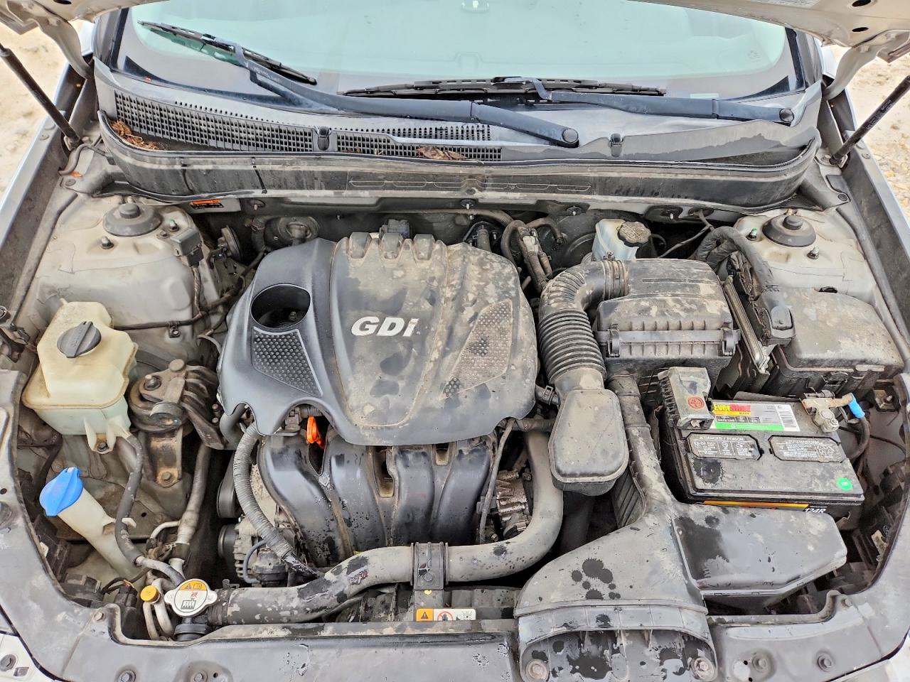 2014 Hyundai Sonata Gls Silver vin: 5NPEB4AC5EH866707