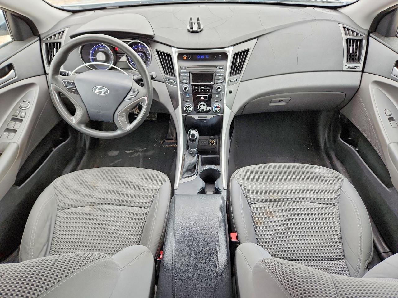 2014 Hyundai Sonata Gls Silver vin: 5NPEB4AC5EH866707