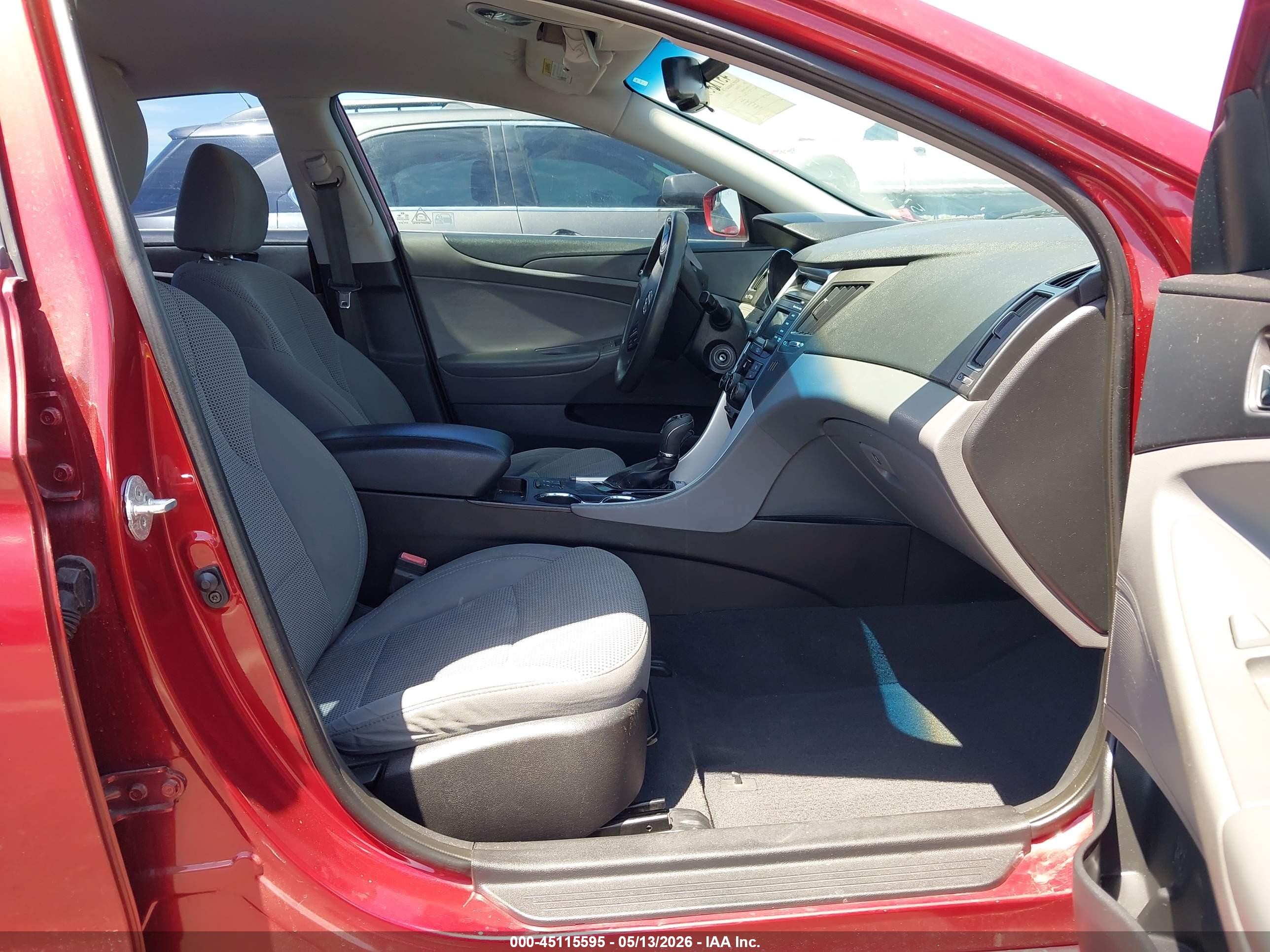 2014 Hyundai Sonata Gls Red vin: 5NPEB4AC5EH869915