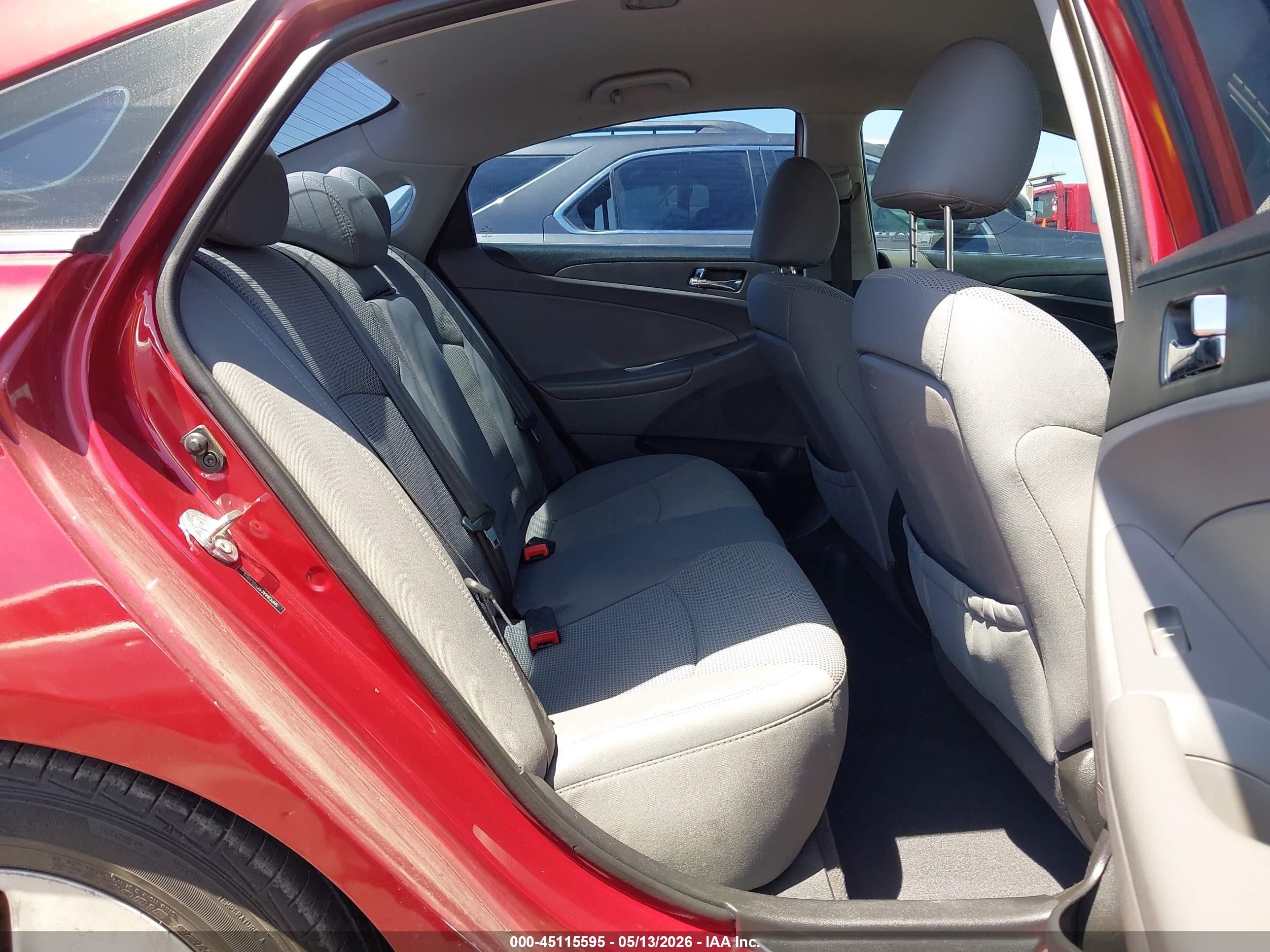 2014 Hyundai Sonata Gls Red vin: 5NPEB4AC5EH869915