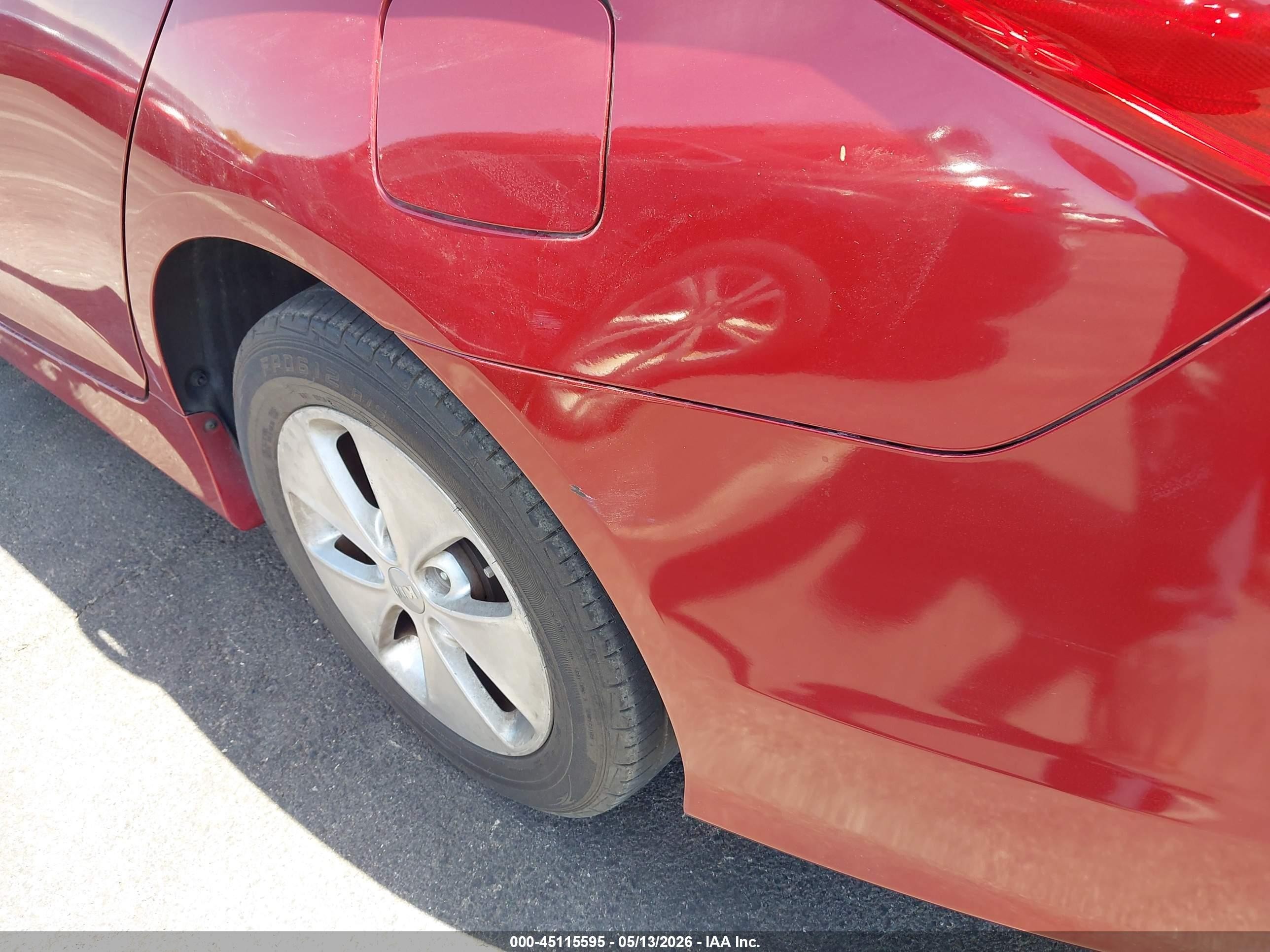 2014 Hyundai Sonata Gls Red vin: 5NPEB4AC5EH869915