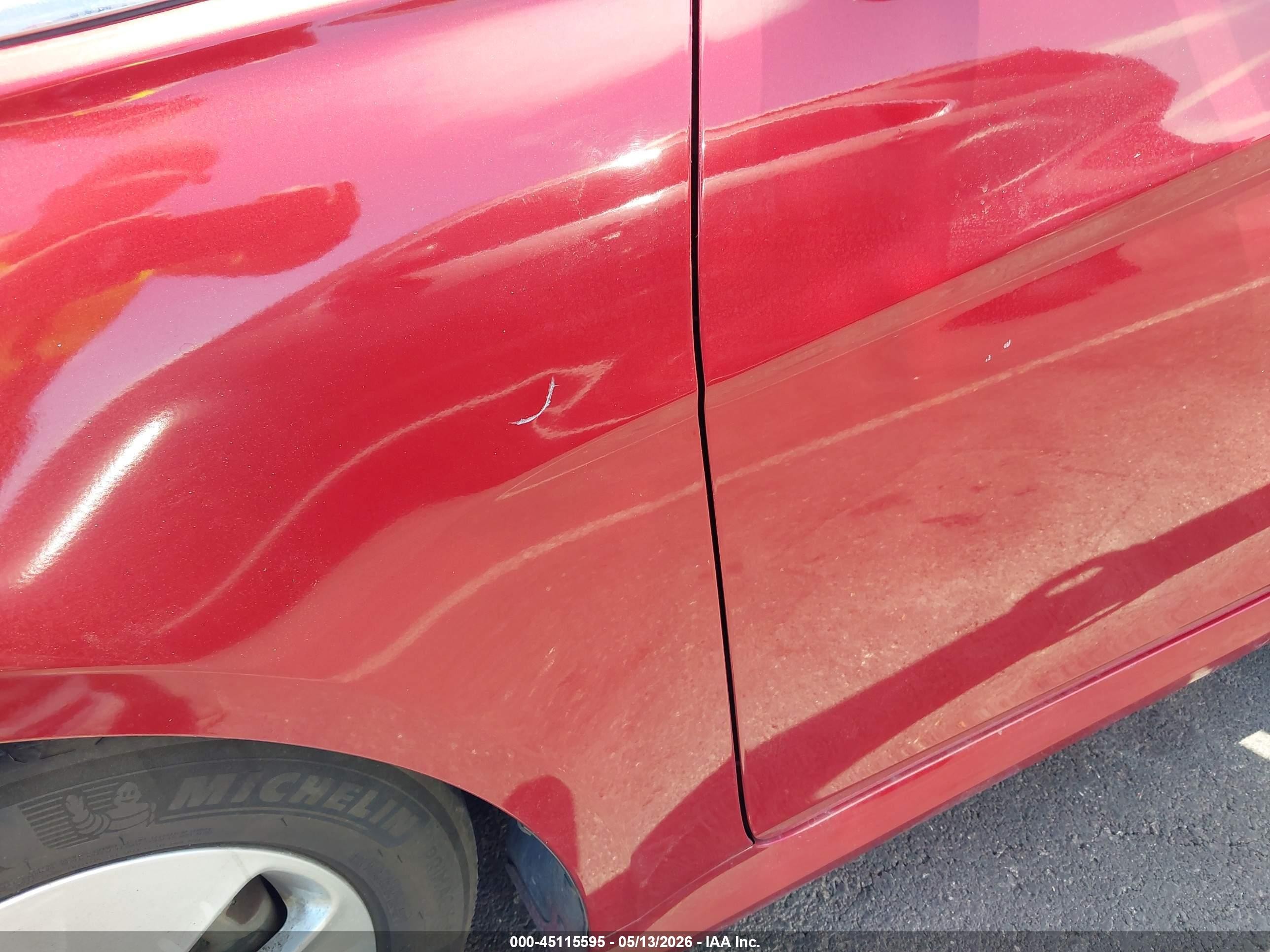 2014 Hyundai Sonata Gls Red vin: 5NPEB4AC5EH869915