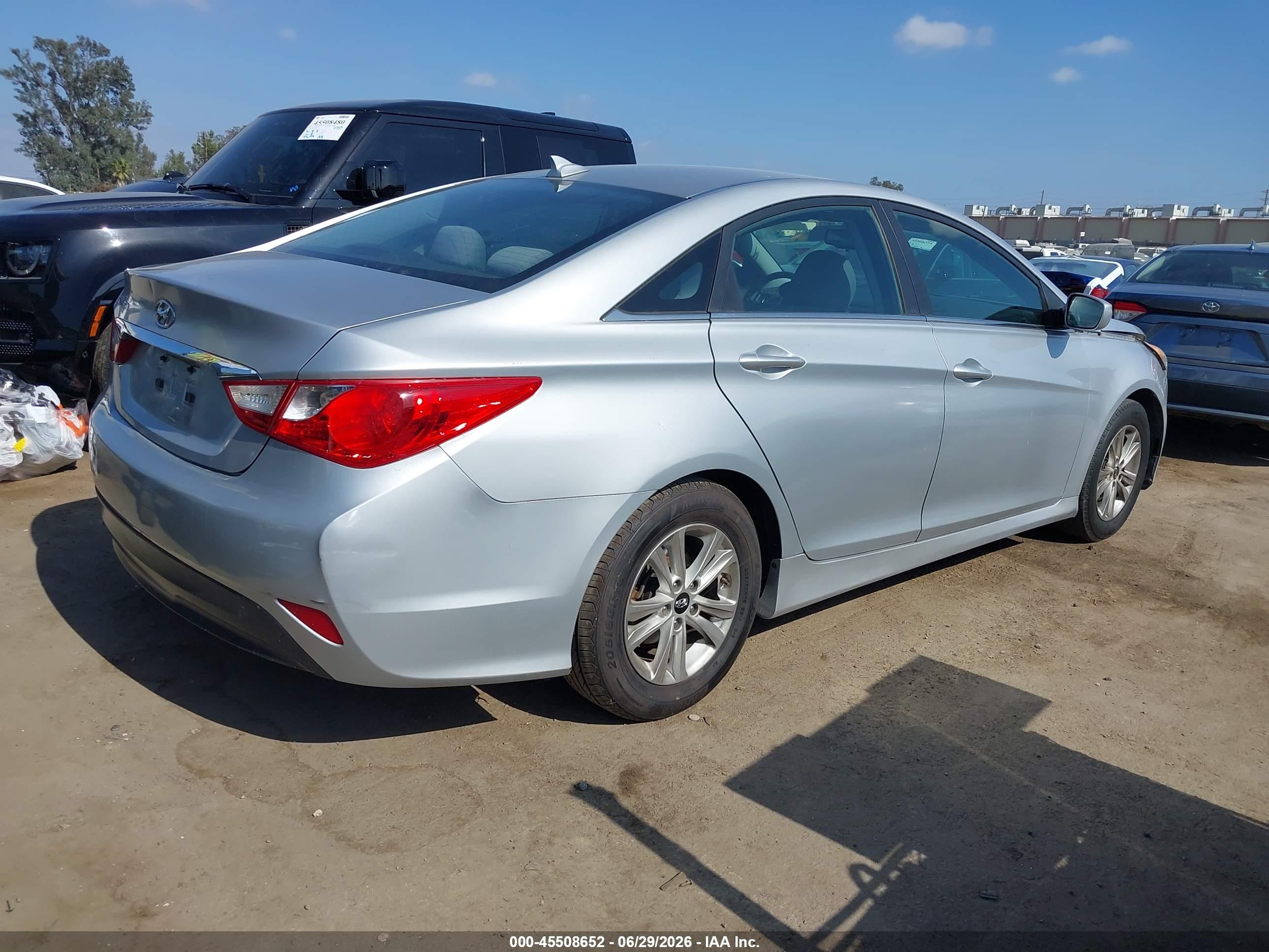 2014 Hyundai Sonata Gls Серебряный vin: 5NPEB4AC5EH870496