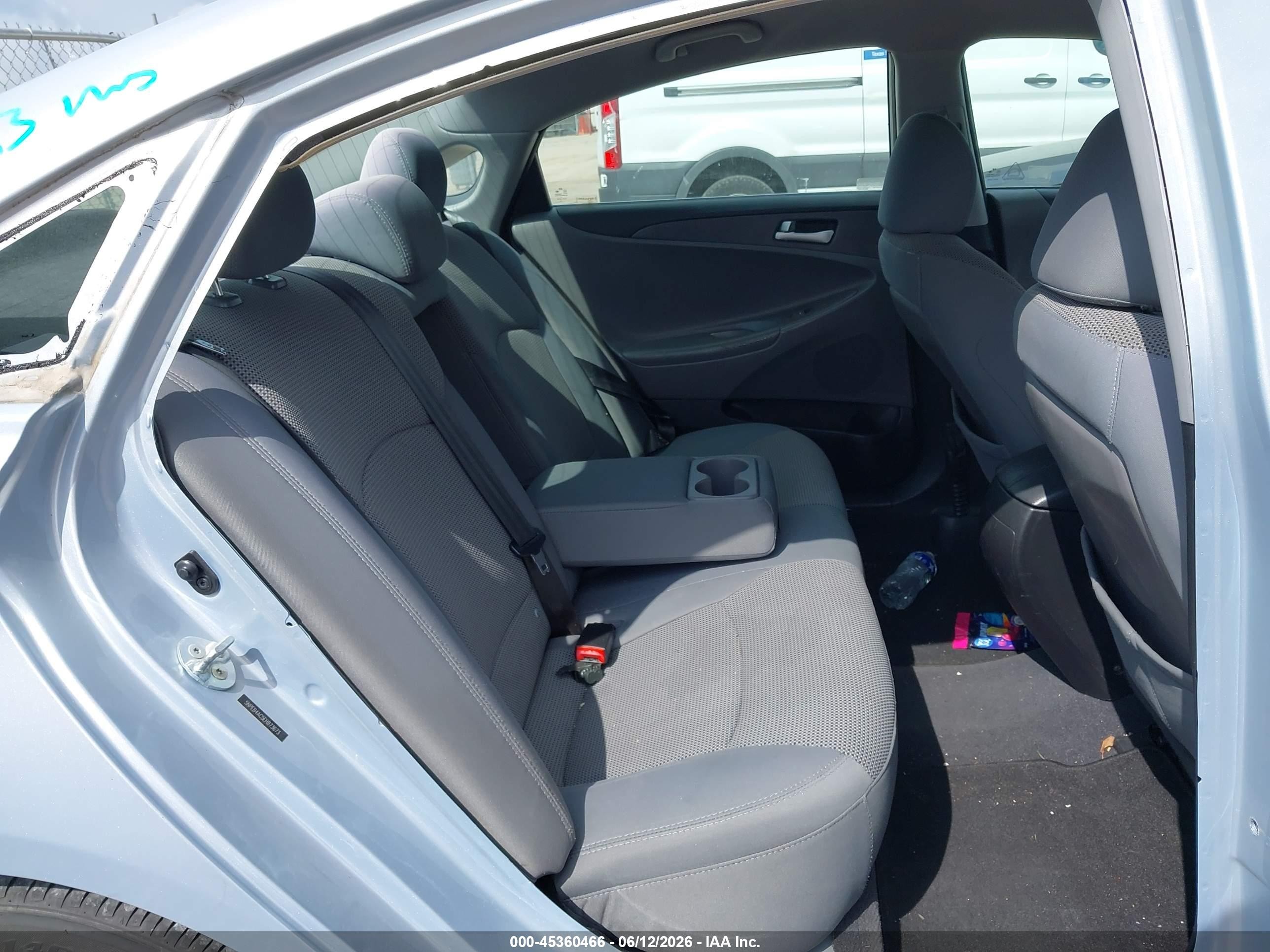 2014 Hyundai Sonata Gls Light Blue vin: 5NPEB4AC5EH873673