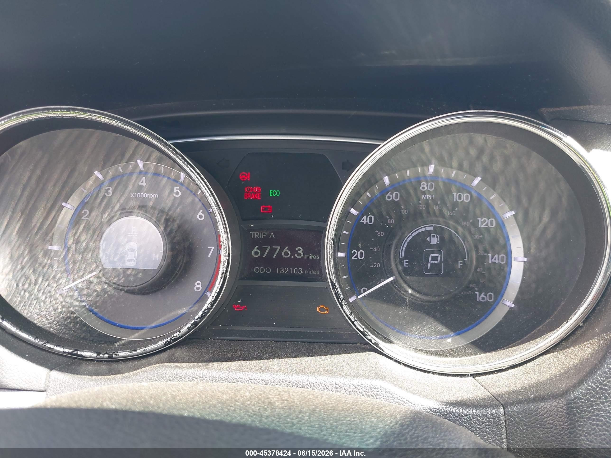 2014 Hyundai Sonata Gls Gray vin: 5NPEB4AC5EH875083