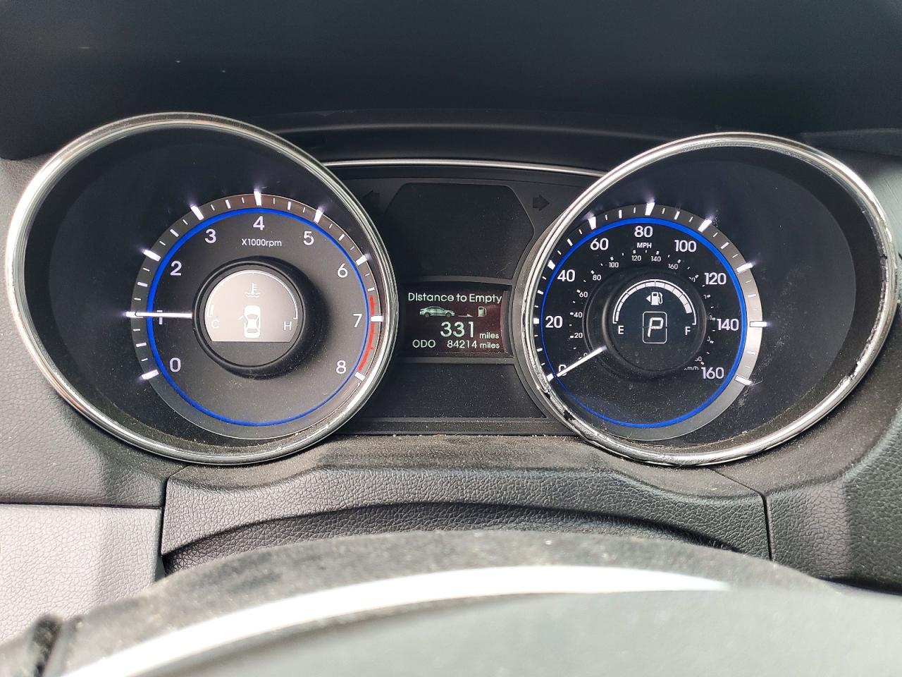 2014 Hyundai Sonata Gls Blue vin: 5NPEB4AC5EH879392