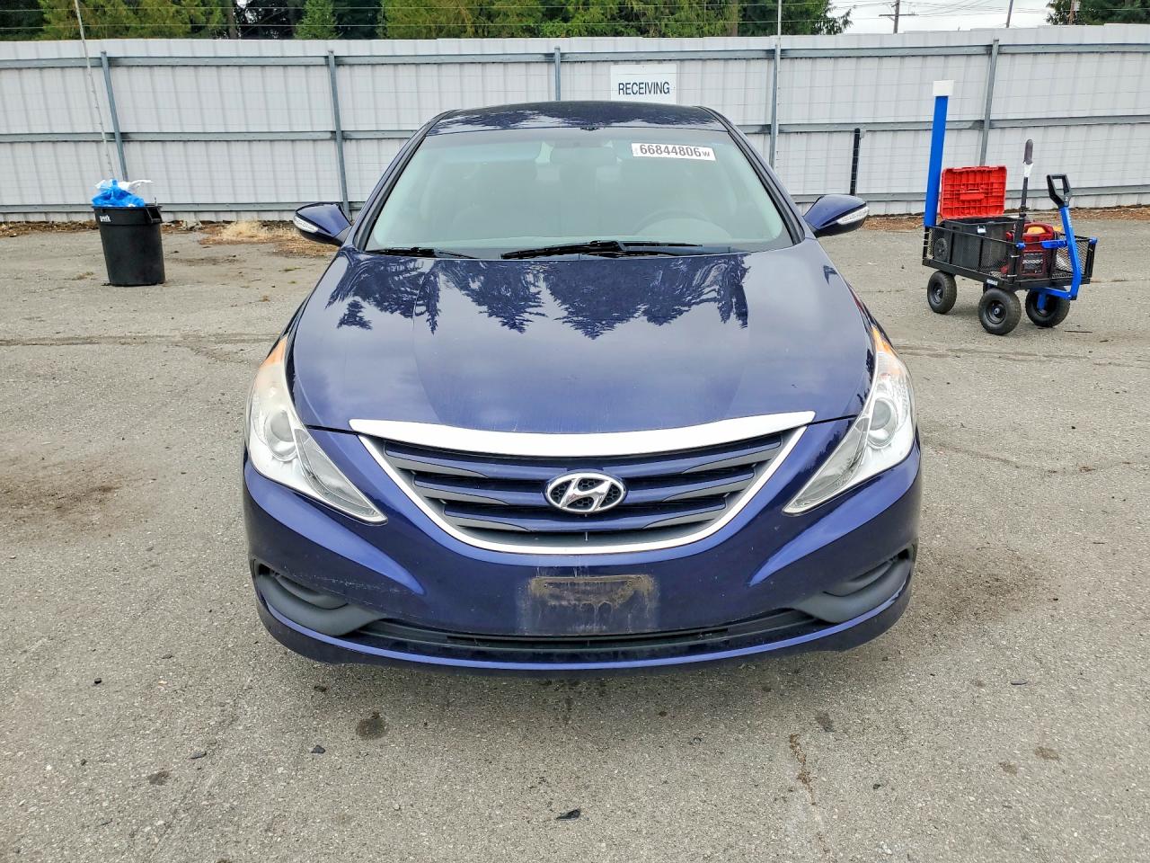 2014 Hyundai Sonata Gls Blue vin: 5NPEB4AC5EH879392