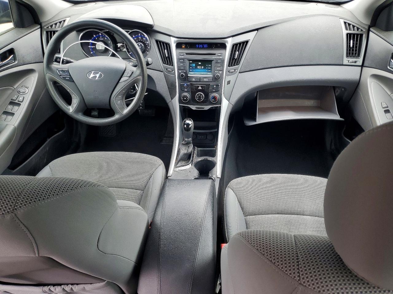 2014 Hyundai Sonata Gls Blue vin: 5NPEB4AC5EH879392