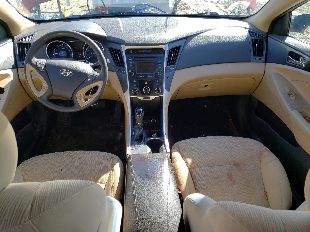 2014 Hyundai Sonata Gls Red vin: 5NPEB4AC5EH880803