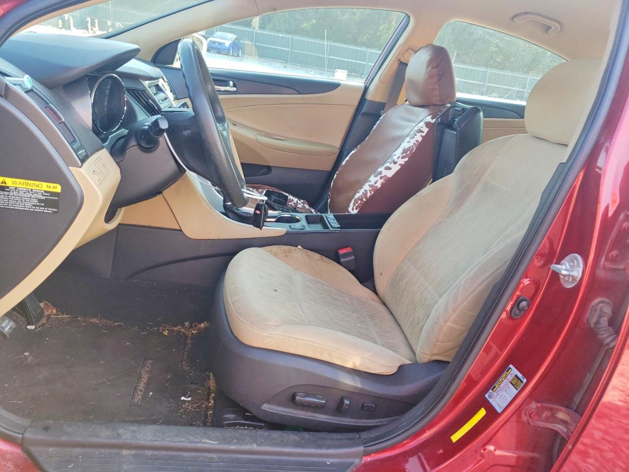 2014 Hyundai Sonata Gls Red vin: 5NPEB4AC5EH880803