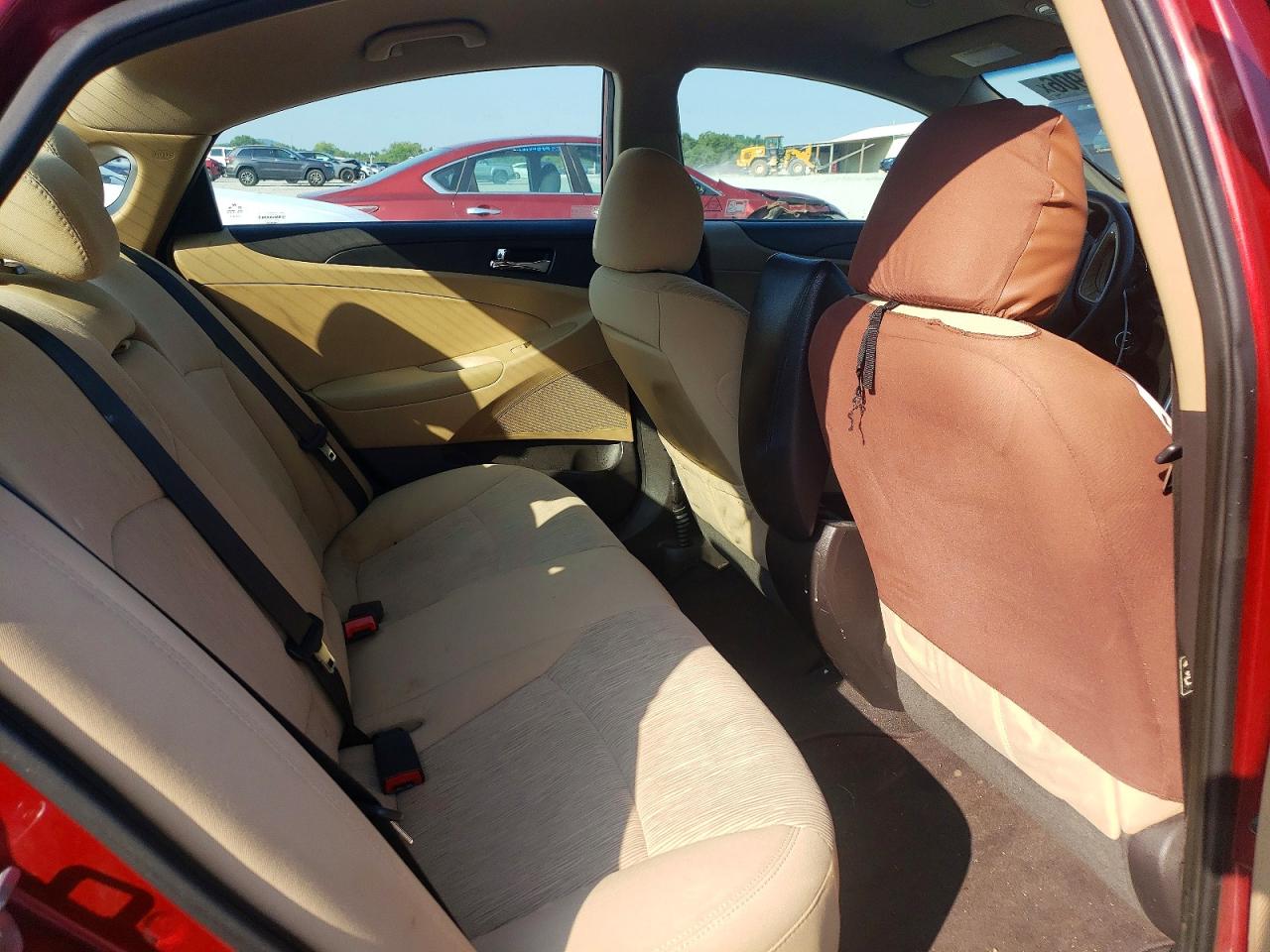 2014 Hyundai Sonata Gls Red vin: 5NPEB4AC5EH880803