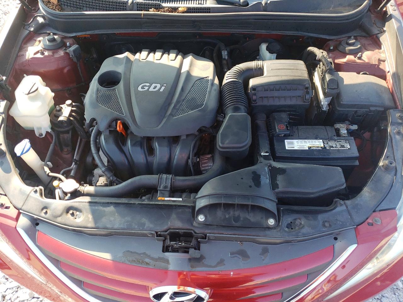 2014 Hyundai Sonata Gls Red vin: 5NPEB4AC5EH880803