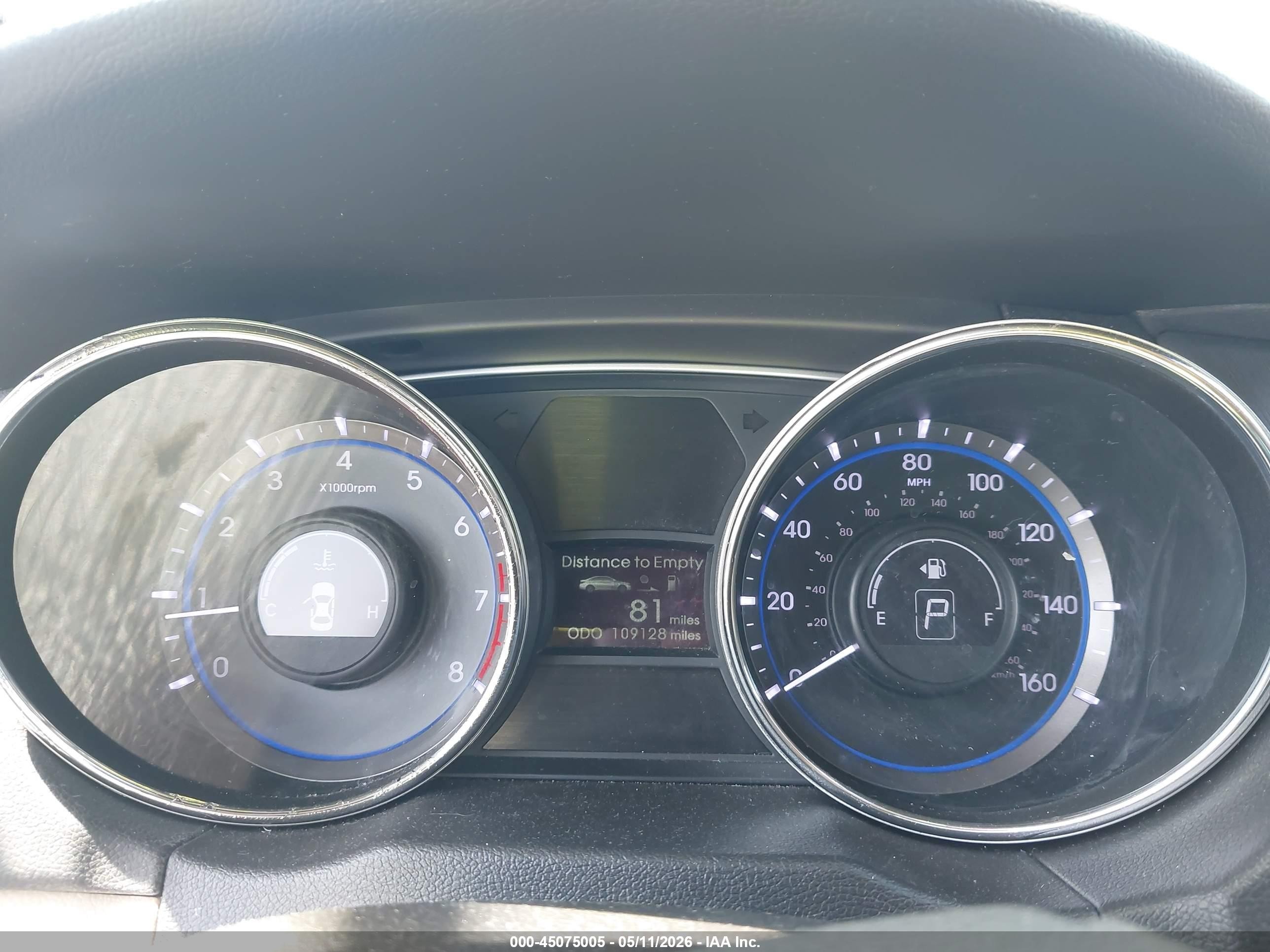 2014 Hyundai Sonata Gls Красный vin: 5NPEB4AC5EH883684