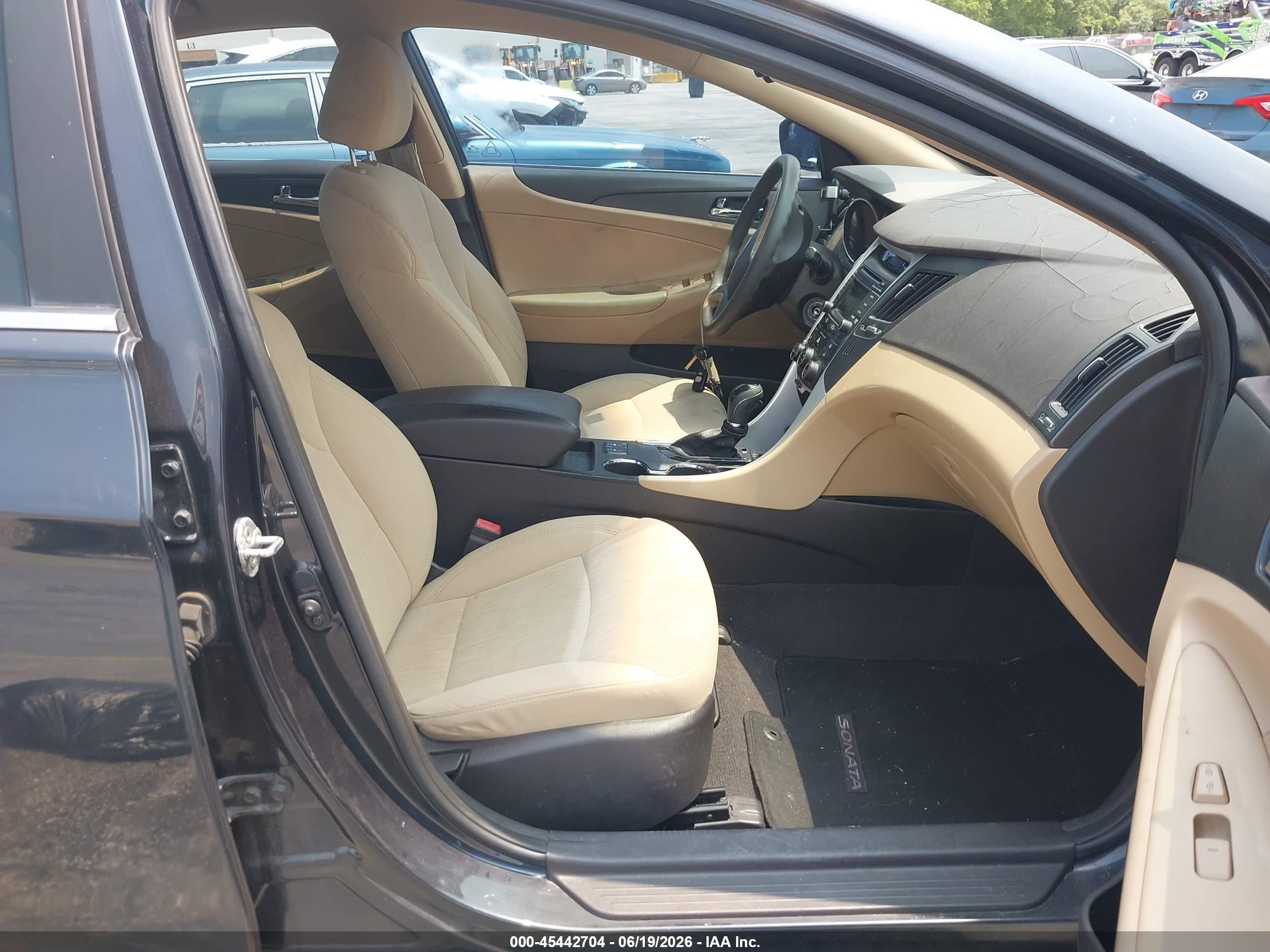 2014 Hyundai Sonata Gls Синий vin: 5NPEB4AC5EH886679