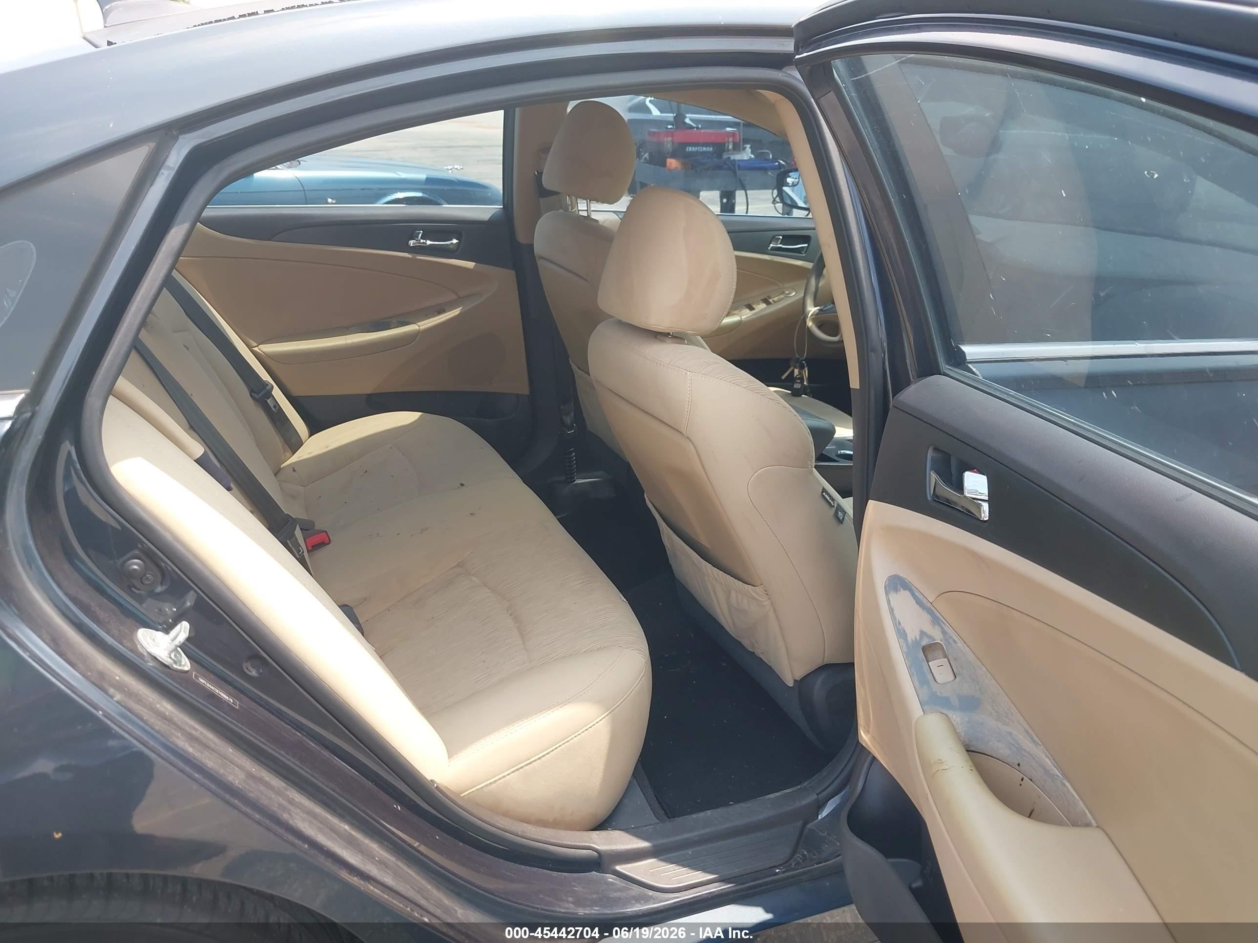 2014 Hyundai Sonata Gls Синий vin: 5NPEB4AC5EH886679