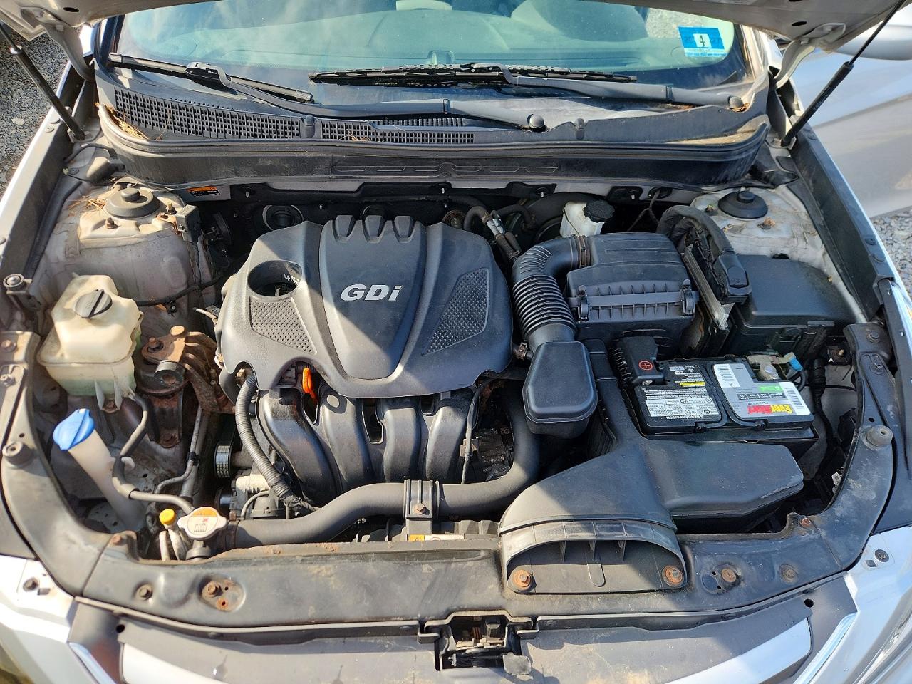 2014 Hyundai Sonata Gls Silver vin: 5NPEB4AC5EH895365