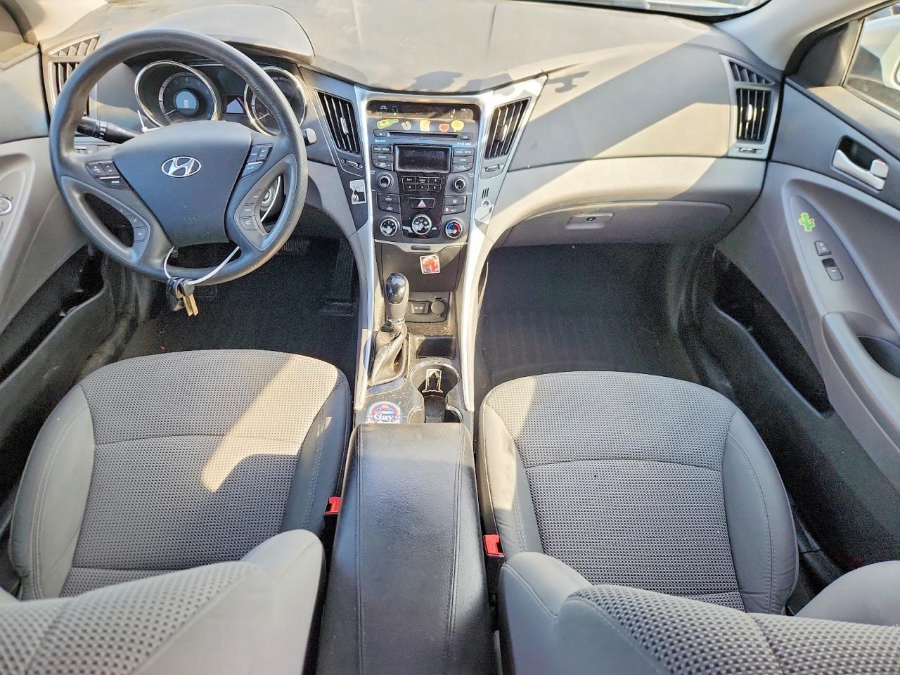 2014 Hyundai Sonata Gls Silver vin: 5NPEB4AC5EH895365
