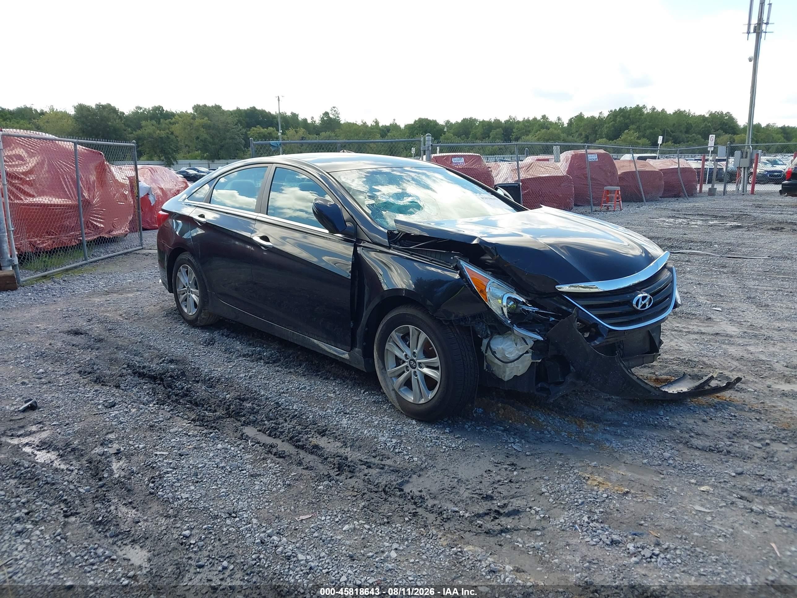 2014 Hyundai Sonata Gls Black vin: 5NPEB4AC5EH901584