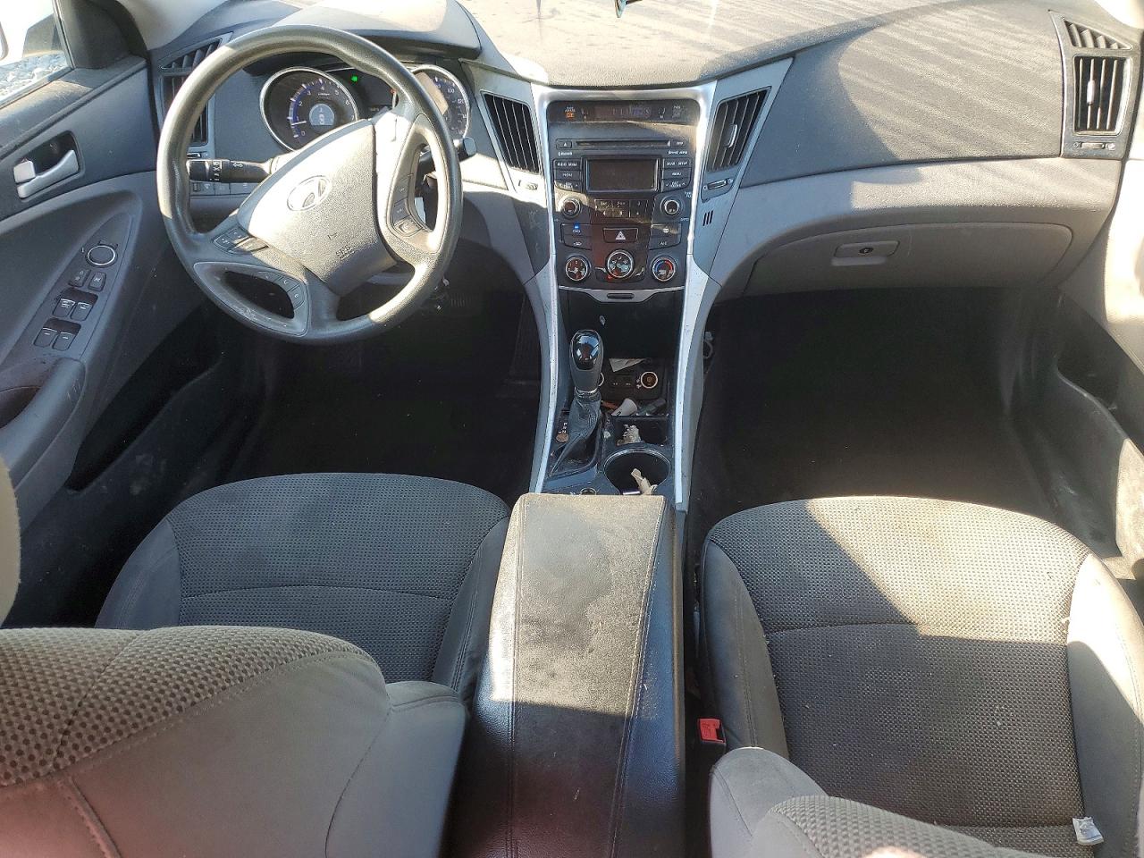 2014 Hyundai Sonata Gls White vin: 5NPEB4AC5EH901603