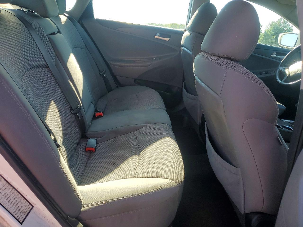 2014 Hyundai Sonata Gls White vin: 5NPEB4AC5EH901603