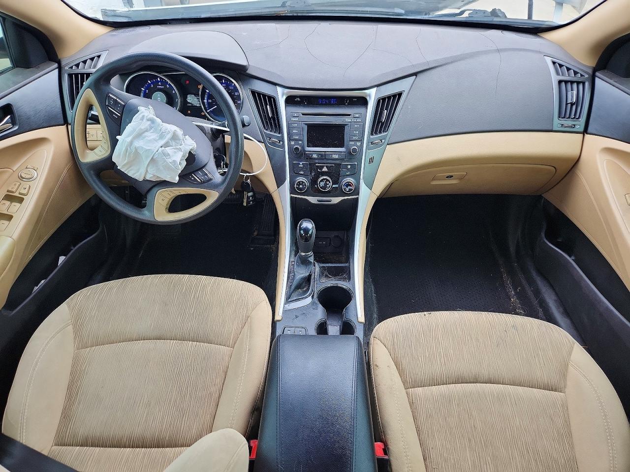 2014 Hyundai Sonata Белый vin: 5NPEB4AC5EH903643