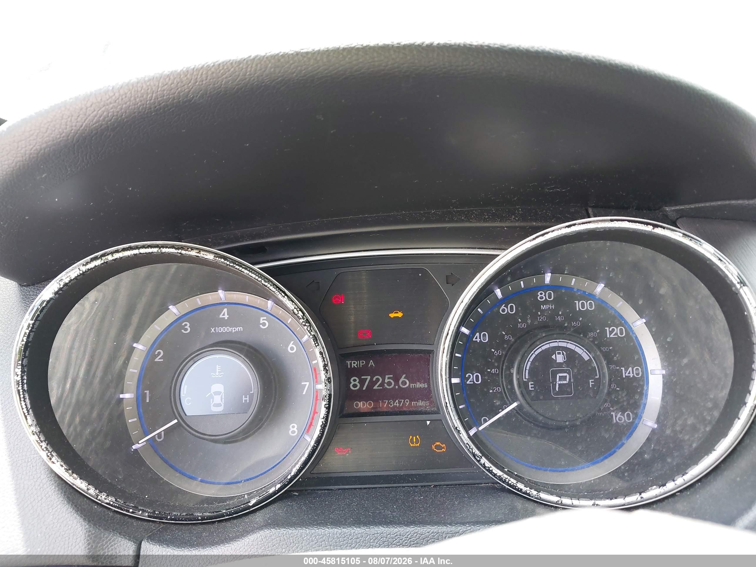2014 Hyundai Sonata Gls Черный vin: 5NPEB4AC5EH905327