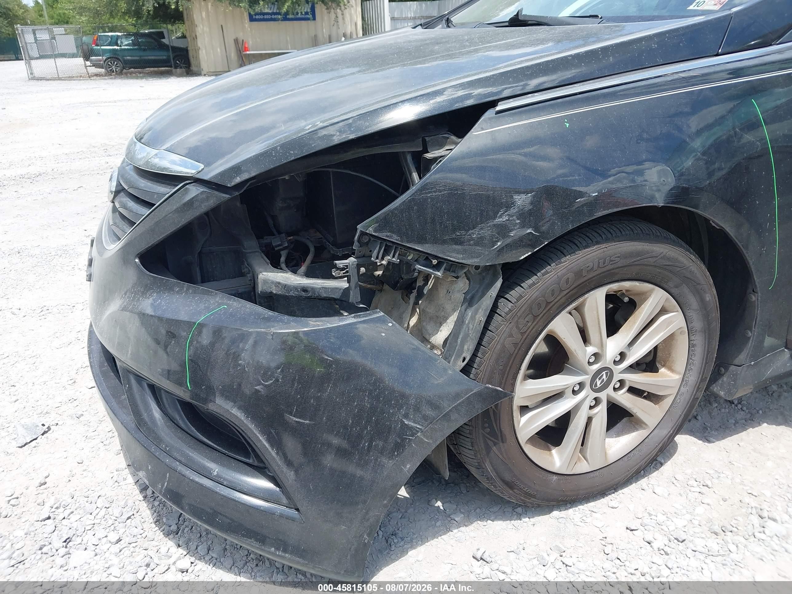 2014 Hyundai Sonata Gls Черный vin: 5NPEB4AC5EH905327