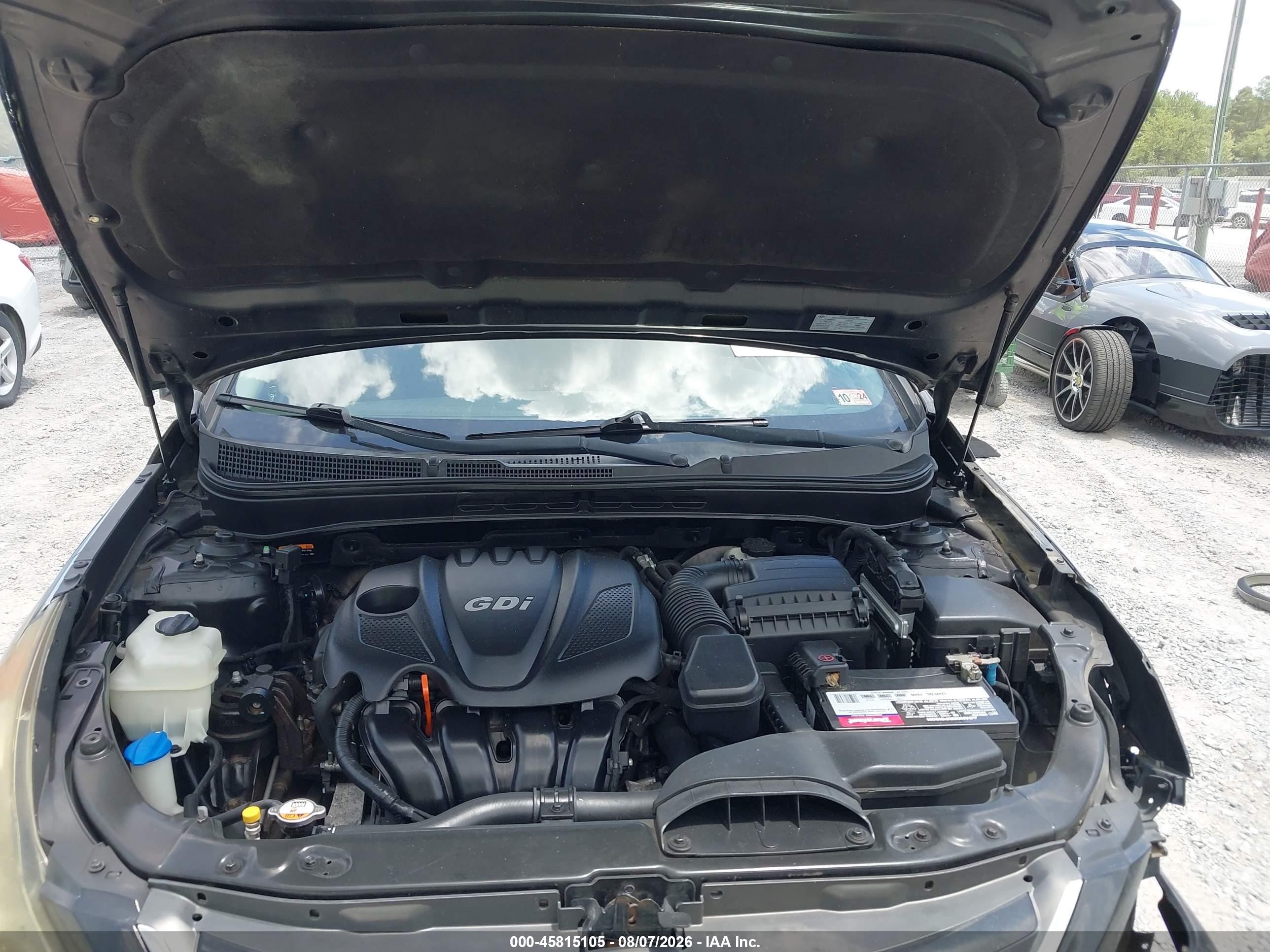 2014 Hyundai Sonata Gls Черный vin: 5NPEB4AC5EH905327