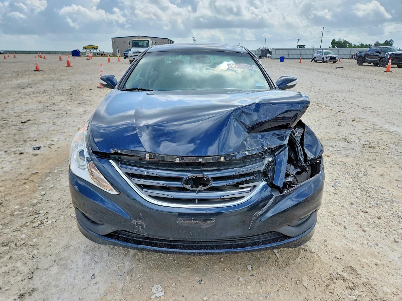 2014 Hyundai Sonata Gls Charcoal vin: 5NPEB4AC5EH907157
