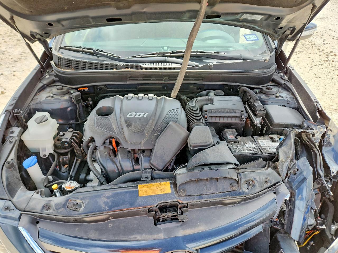 2014 Hyundai Sonata Gls Charcoal vin: 5NPEB4AC5EH907157