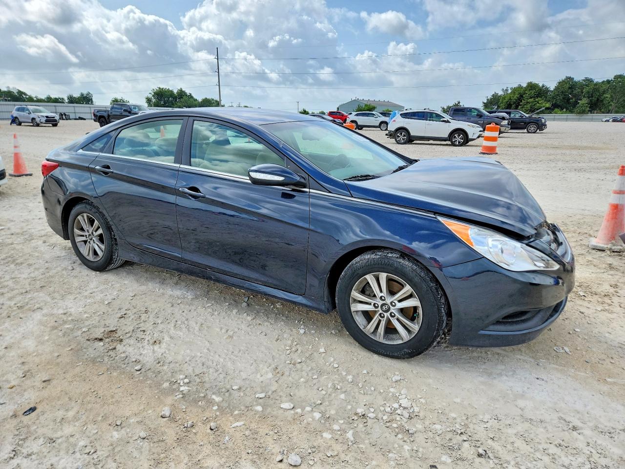 2014 Hyundai Sonata Gls Charcoal vin: 5NPEB4AC5EH907157