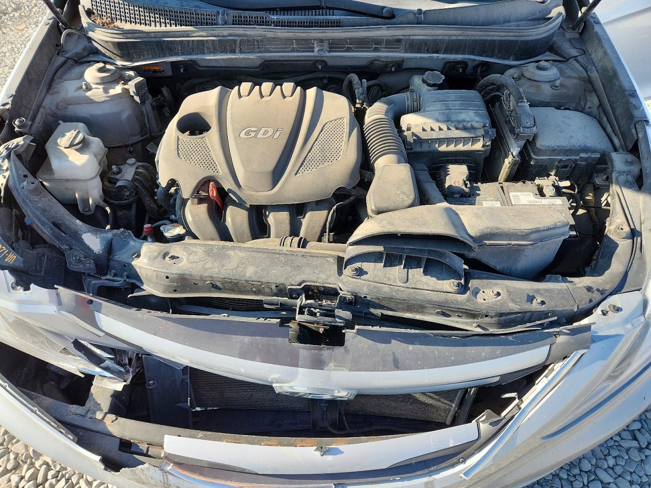 2014 Hyundai Sonata Gls Silver vin: 5NPEB4AC5EH913346